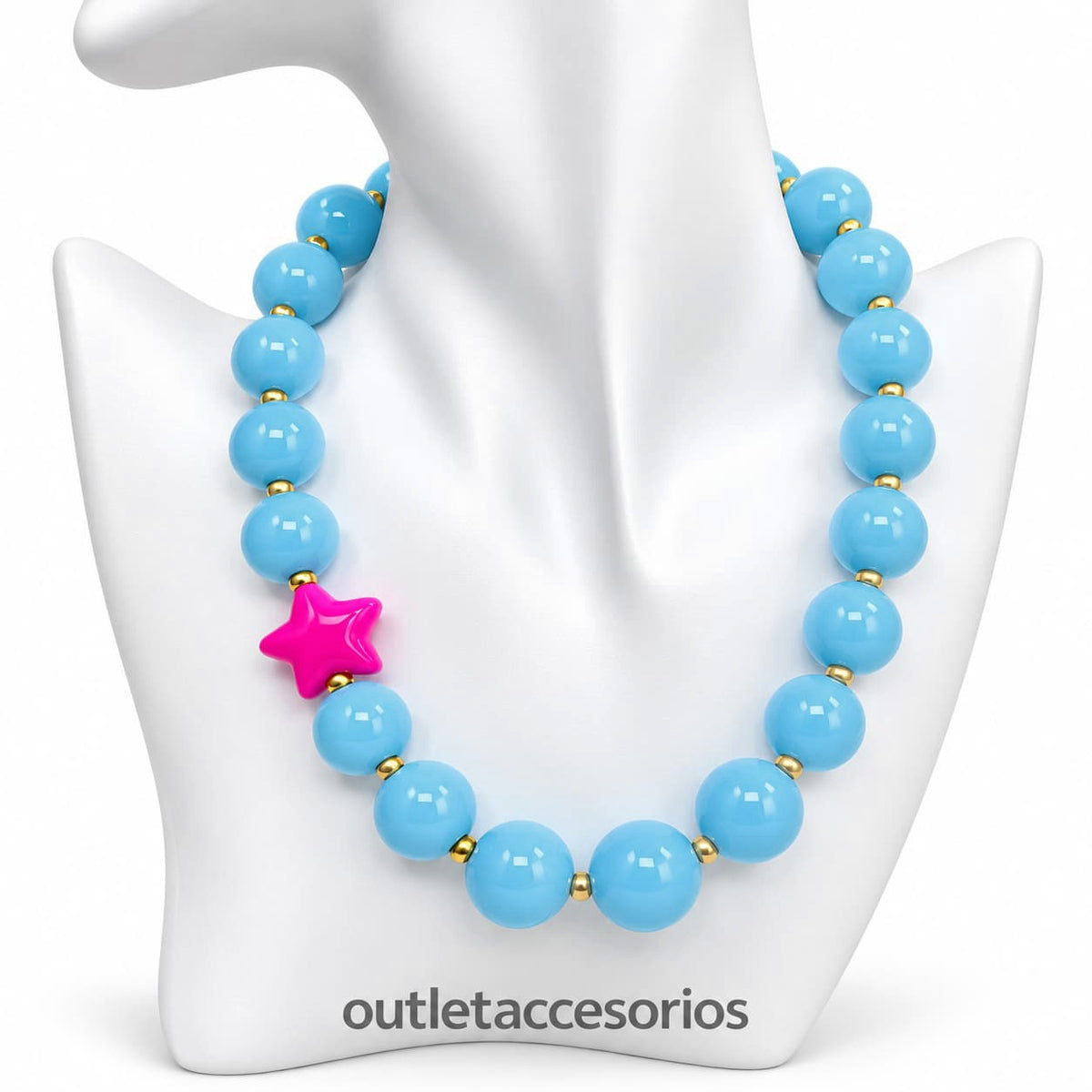 Collar celestina