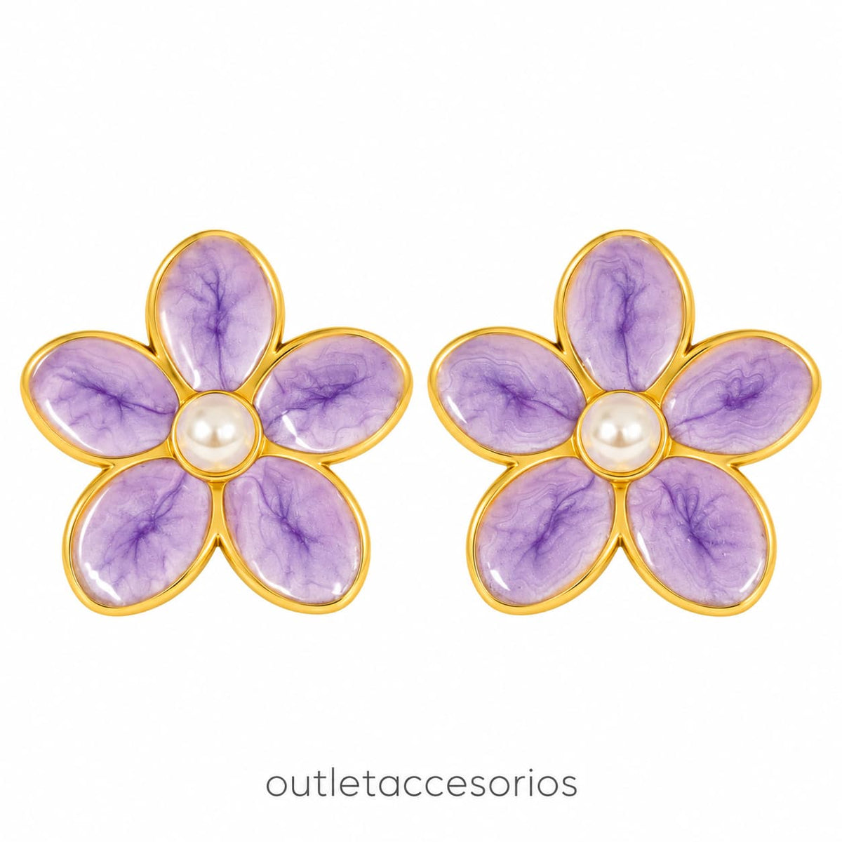 Aros flor acuarela