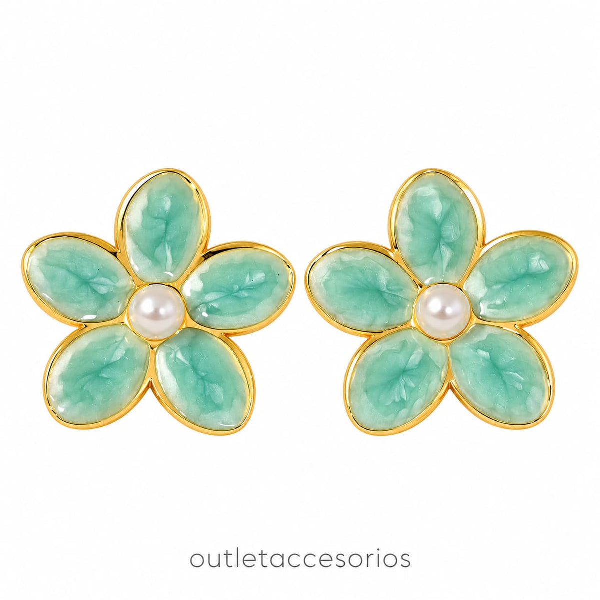 Aros flor acuarela