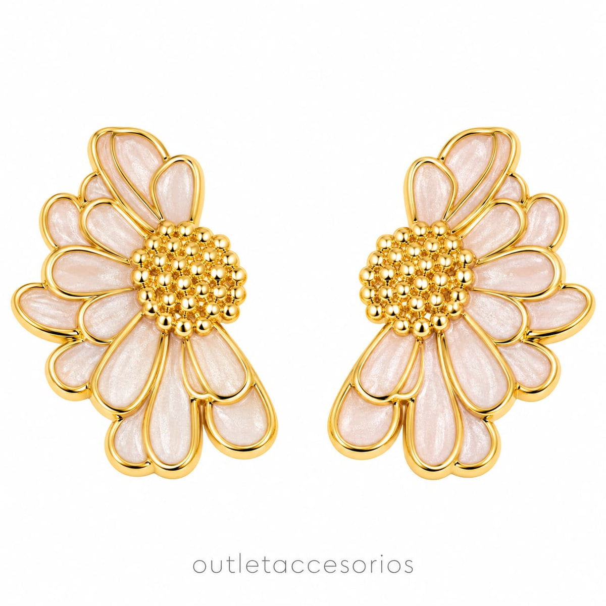 Aros semi flor
