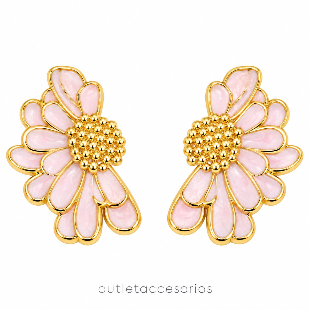 Aros semi flor