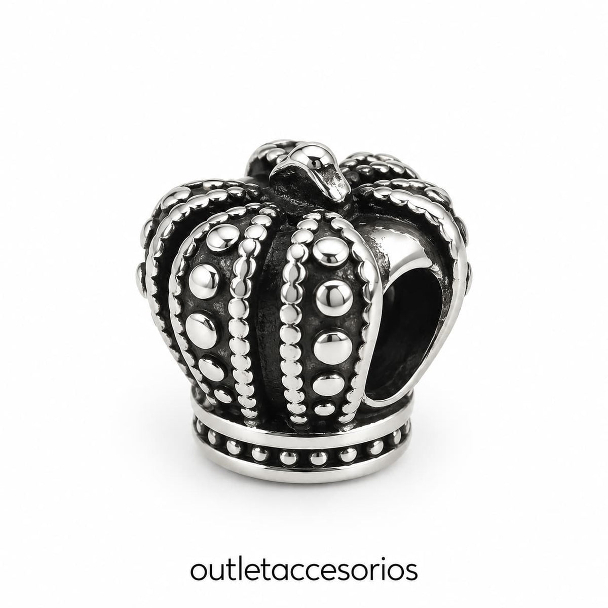 Charms corona negra