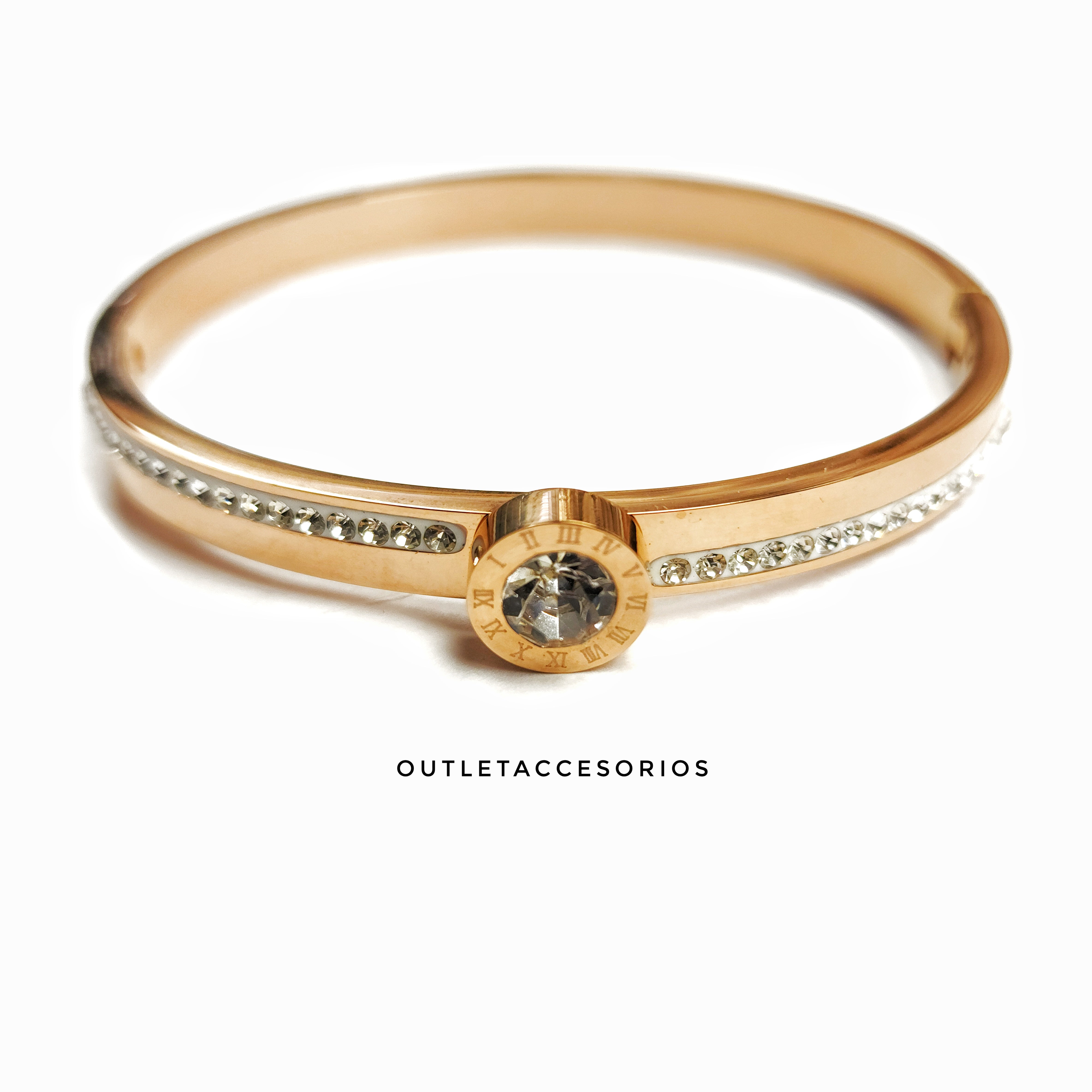 Brazalete Gema Color Rosa