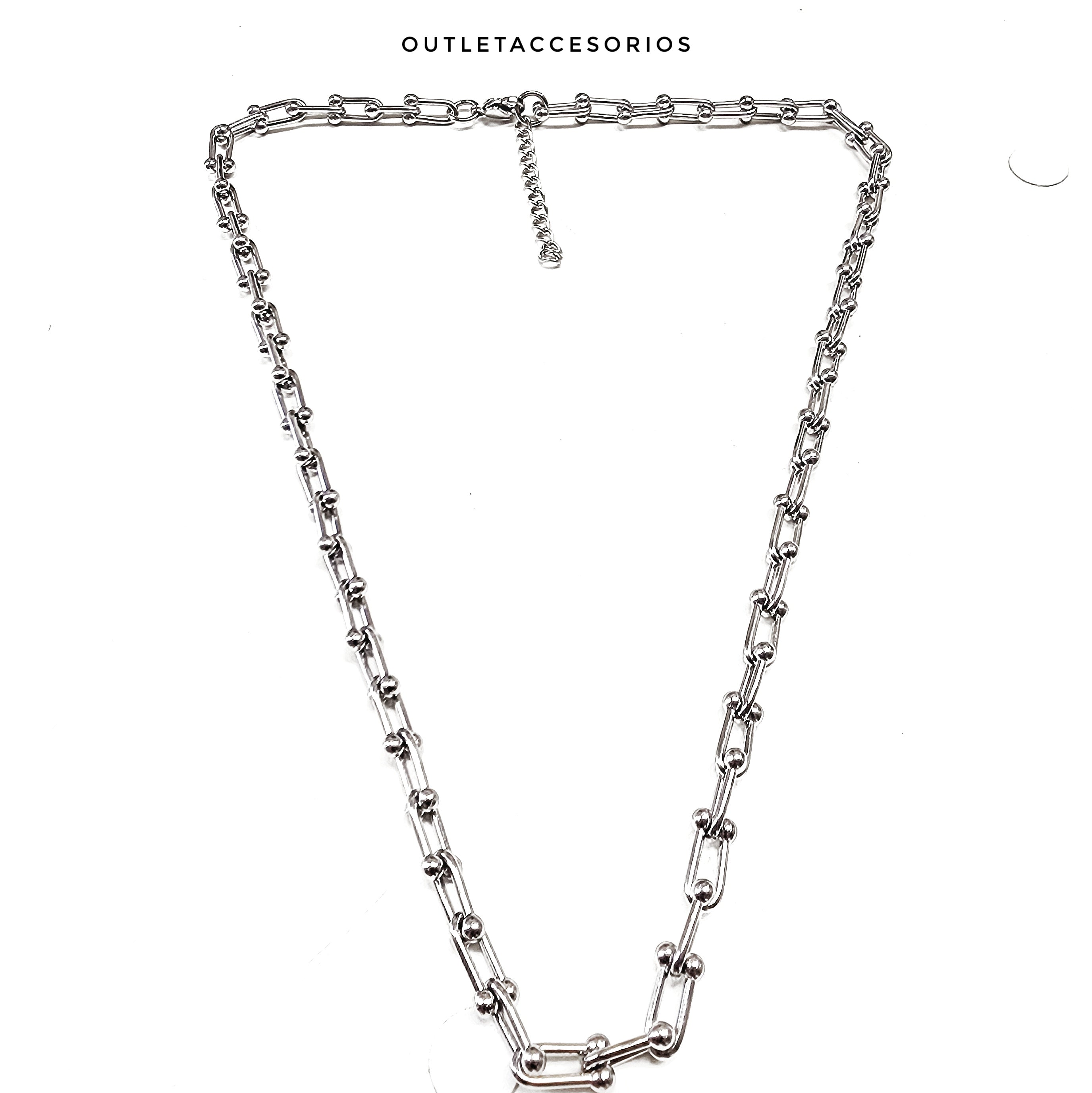 Collar tiffany Plateado