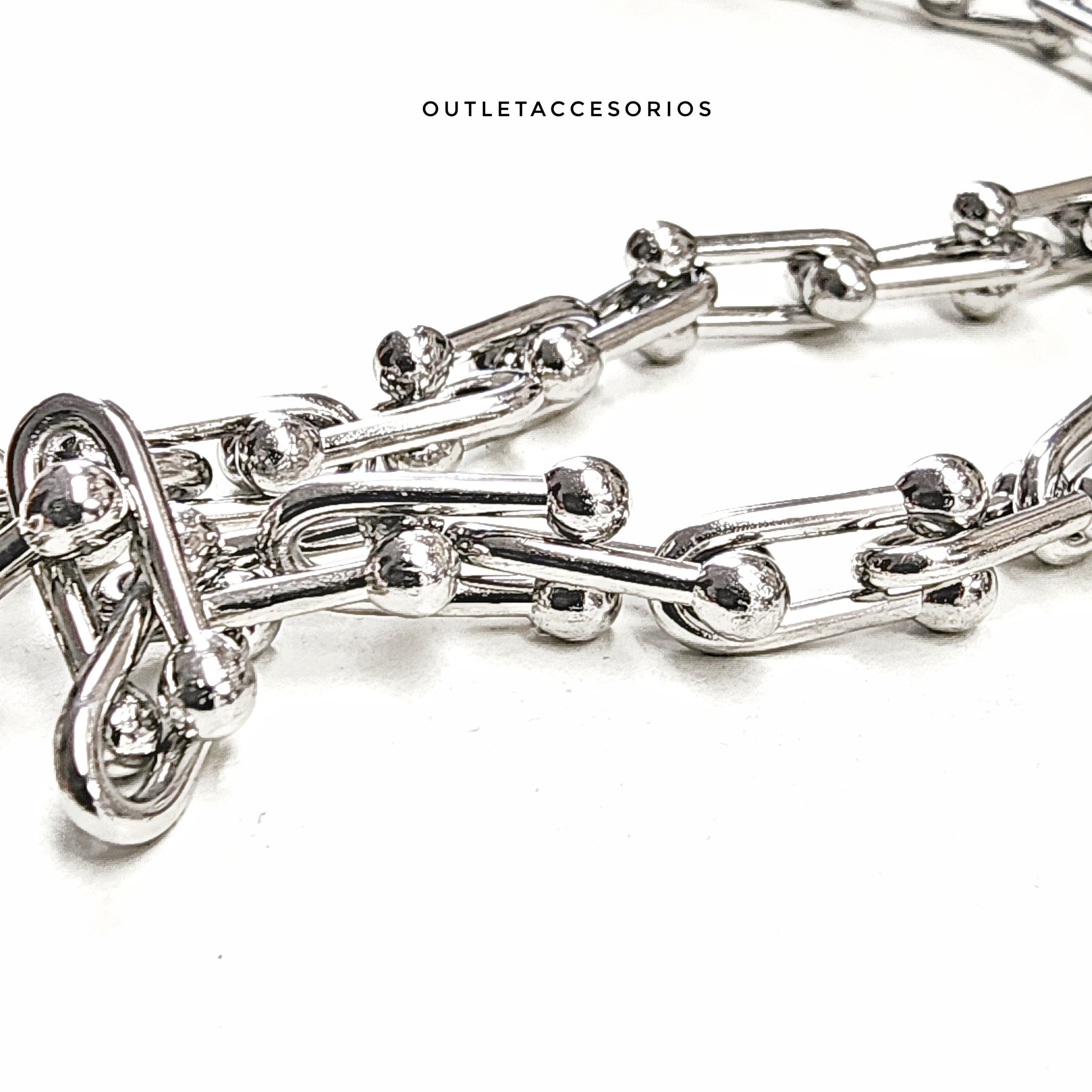 Collar tiffany Plateado