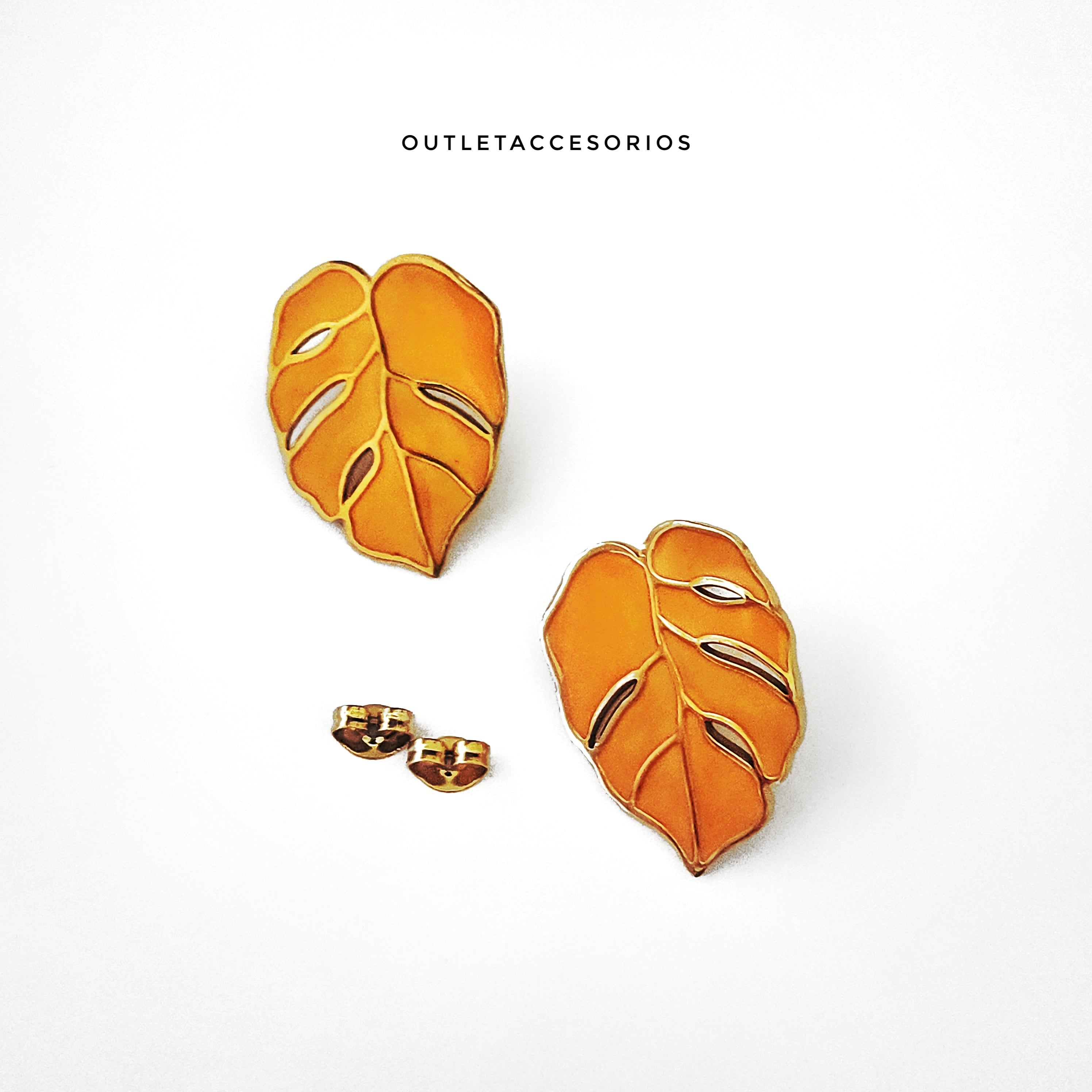 Aros De Hoja Manto De Eva