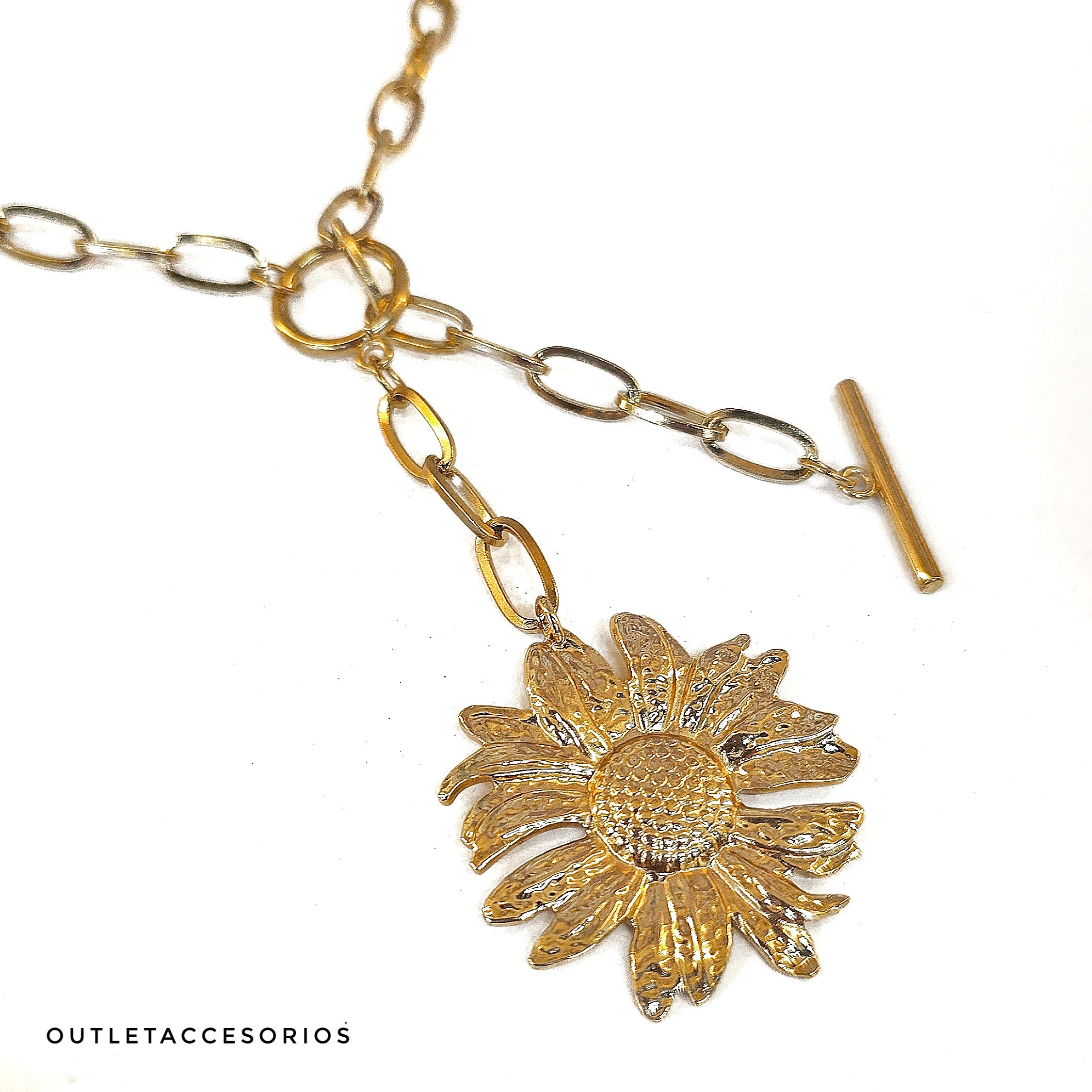 Collar girasol