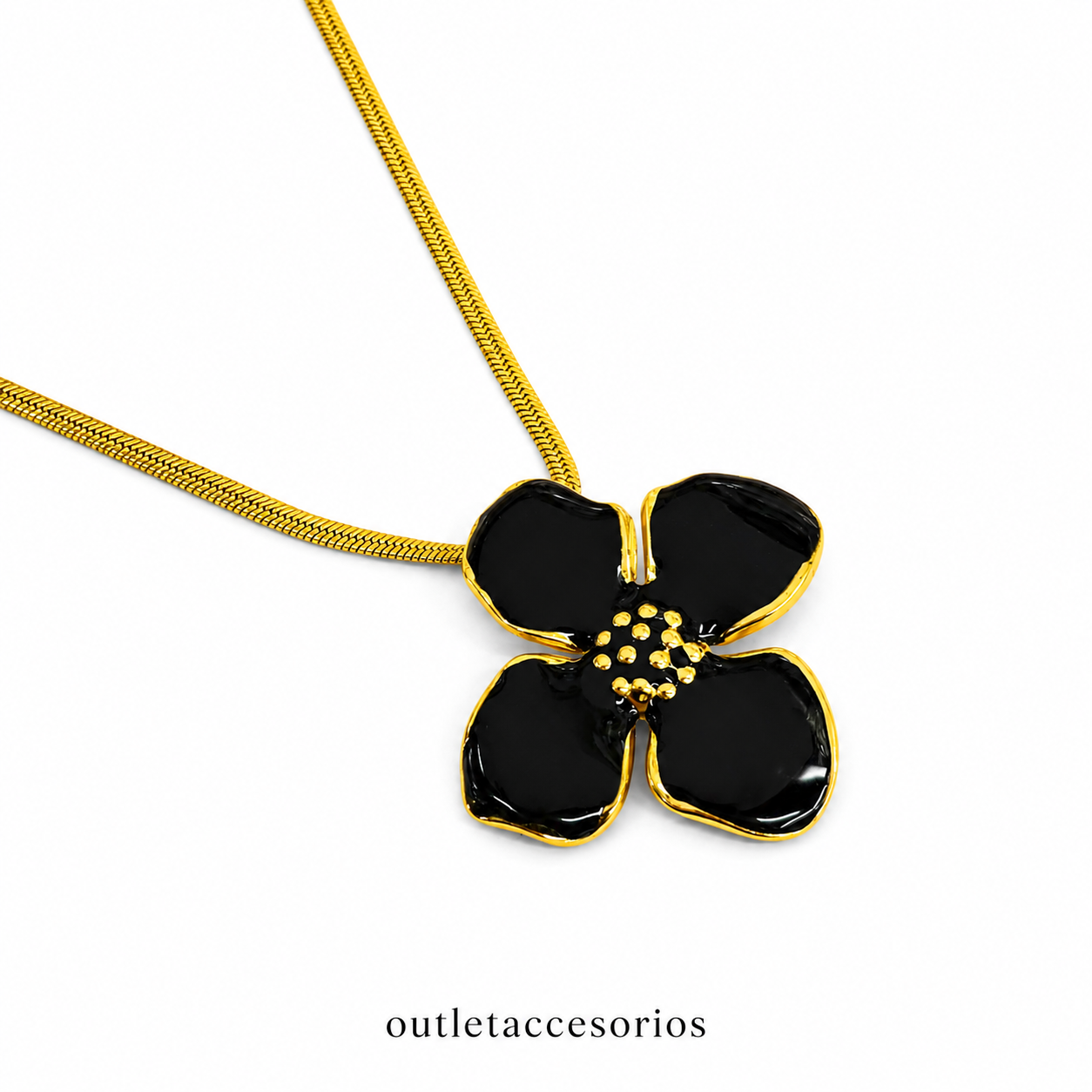 Collar flor