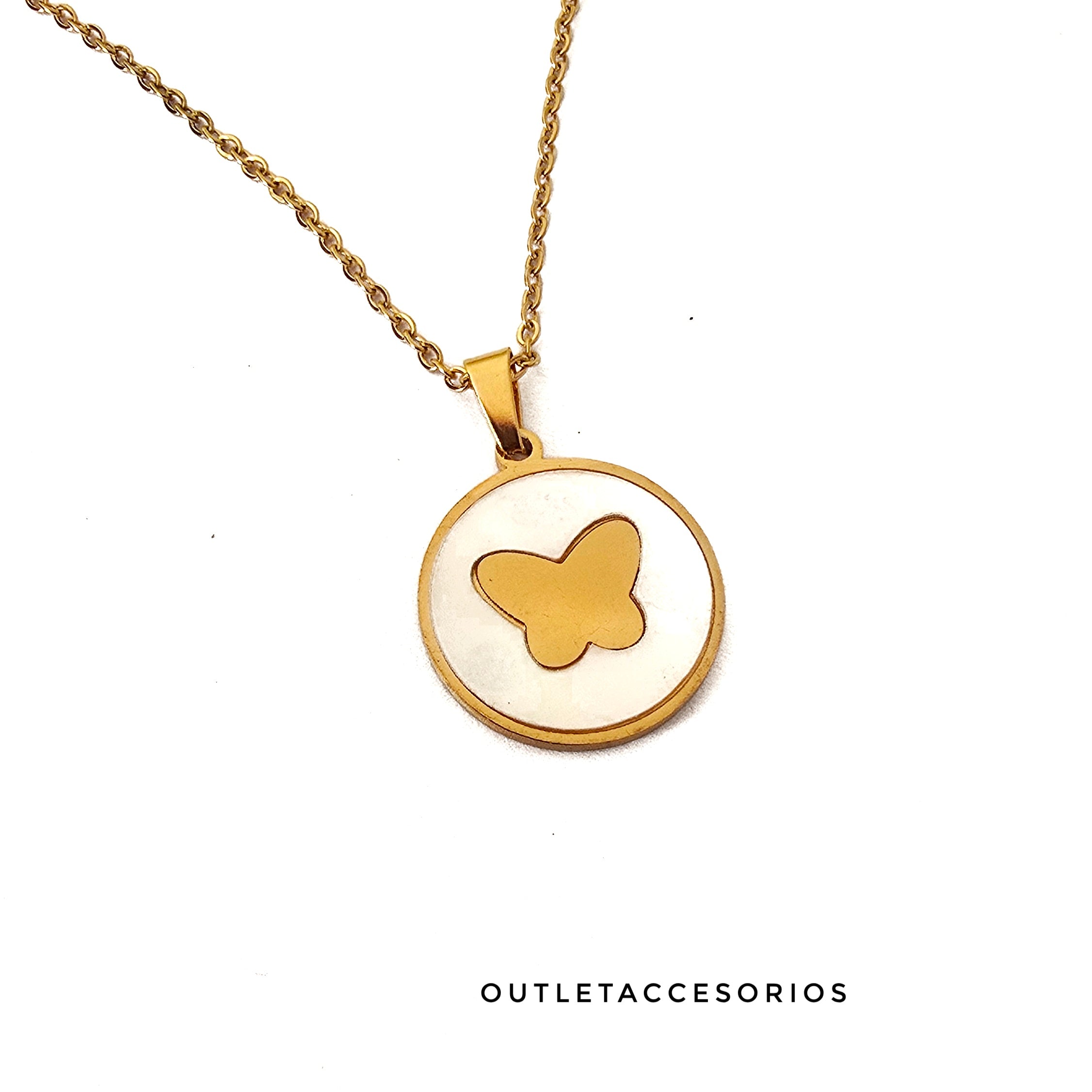 Collar mariposa