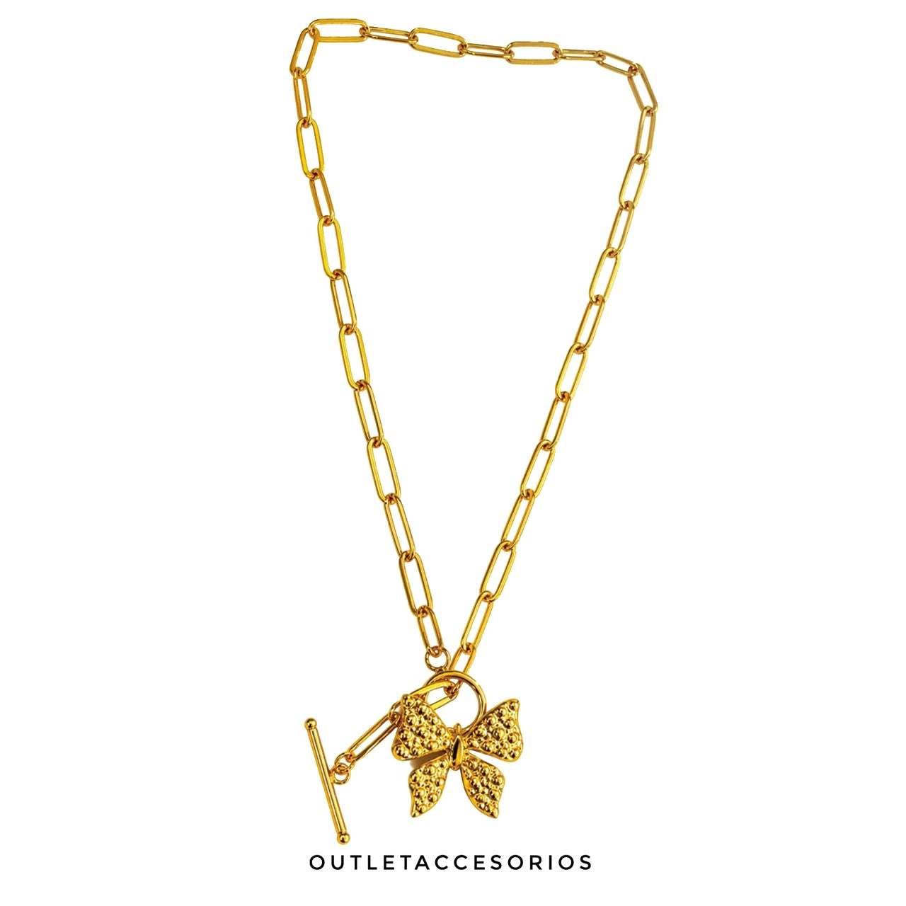 Collar mariposa