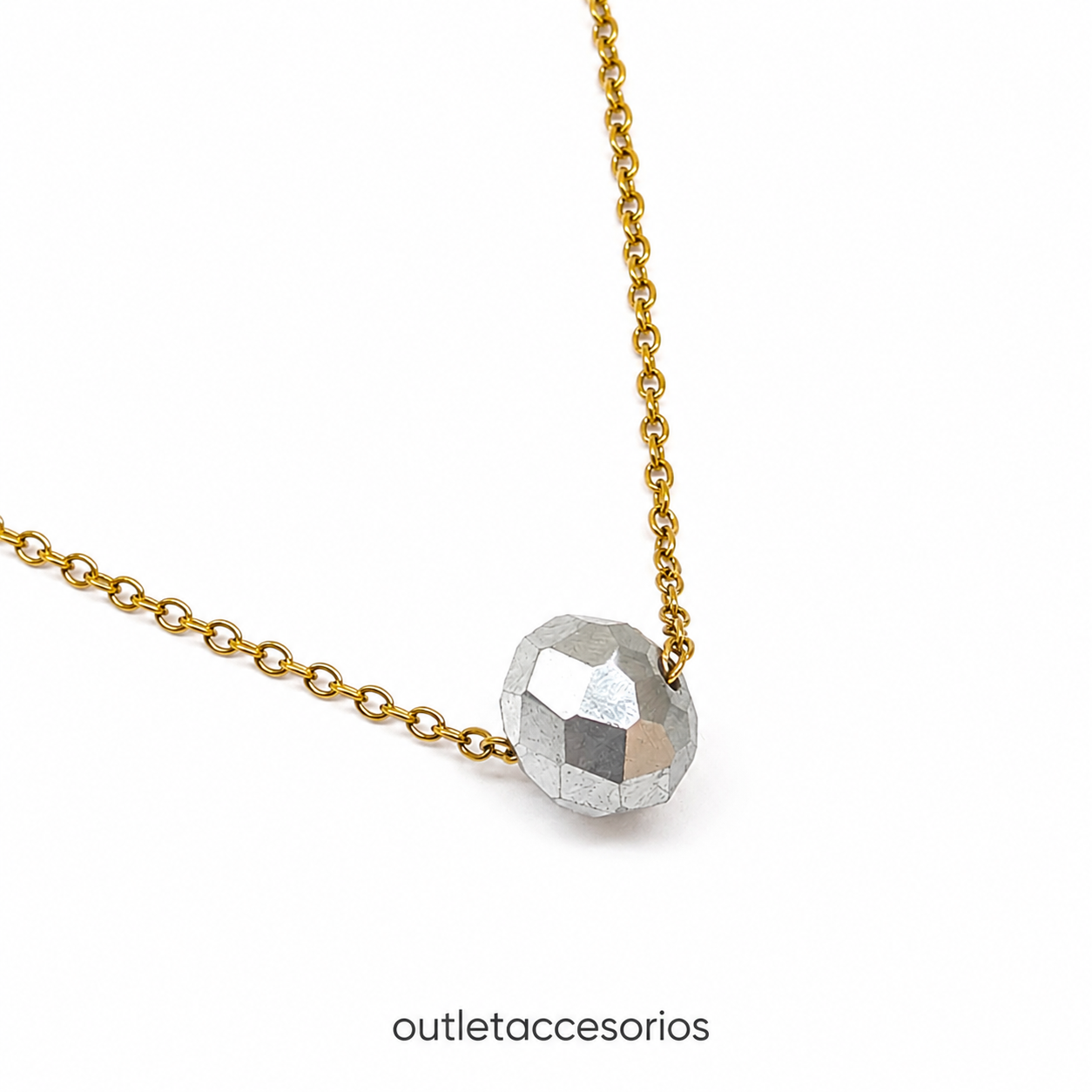 Collar luz silver