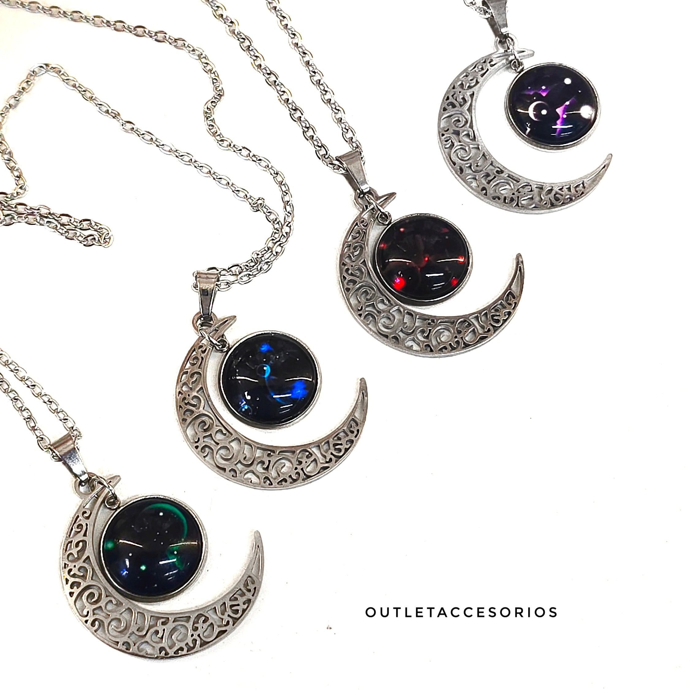 Collar luna barroco