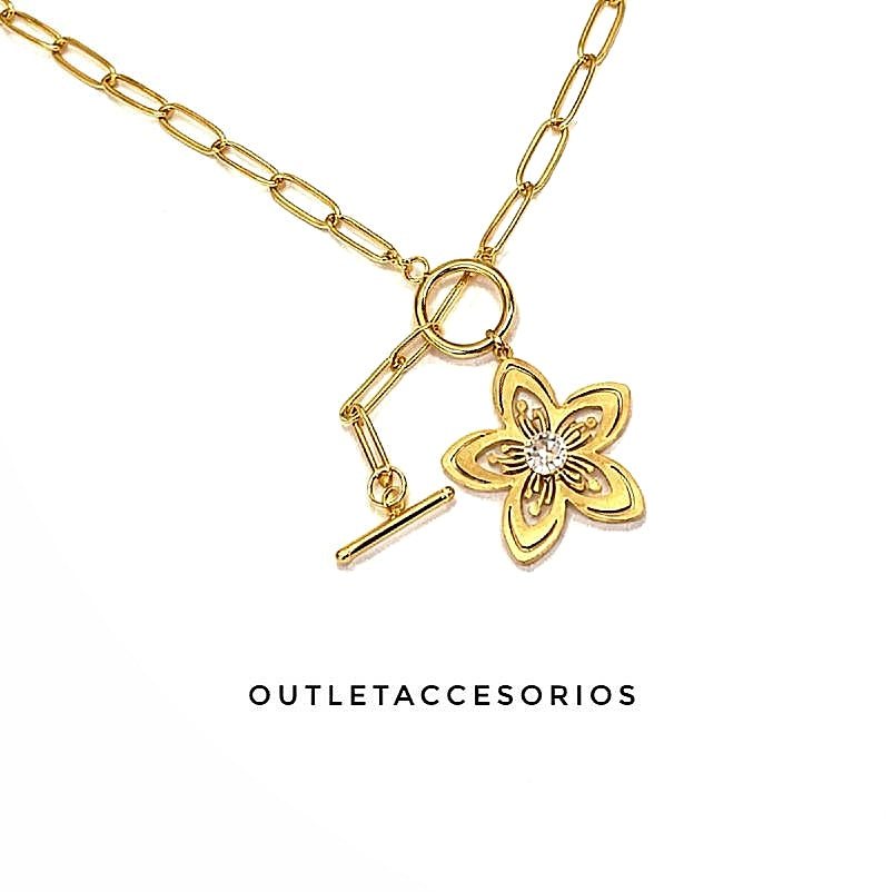 Collar flor