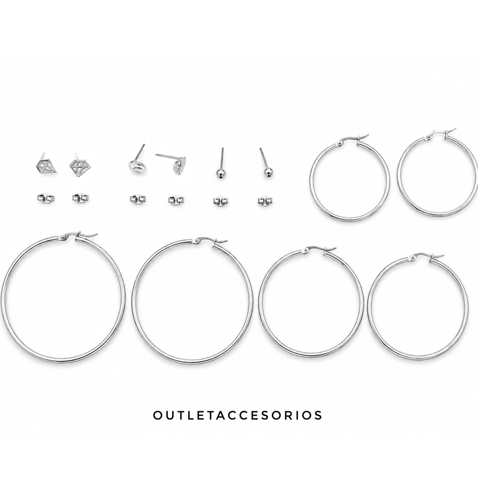 Set argollas