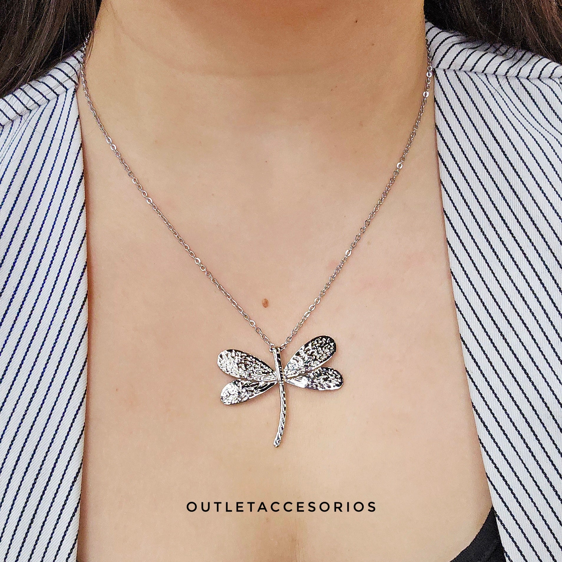 Collar maxi libélula