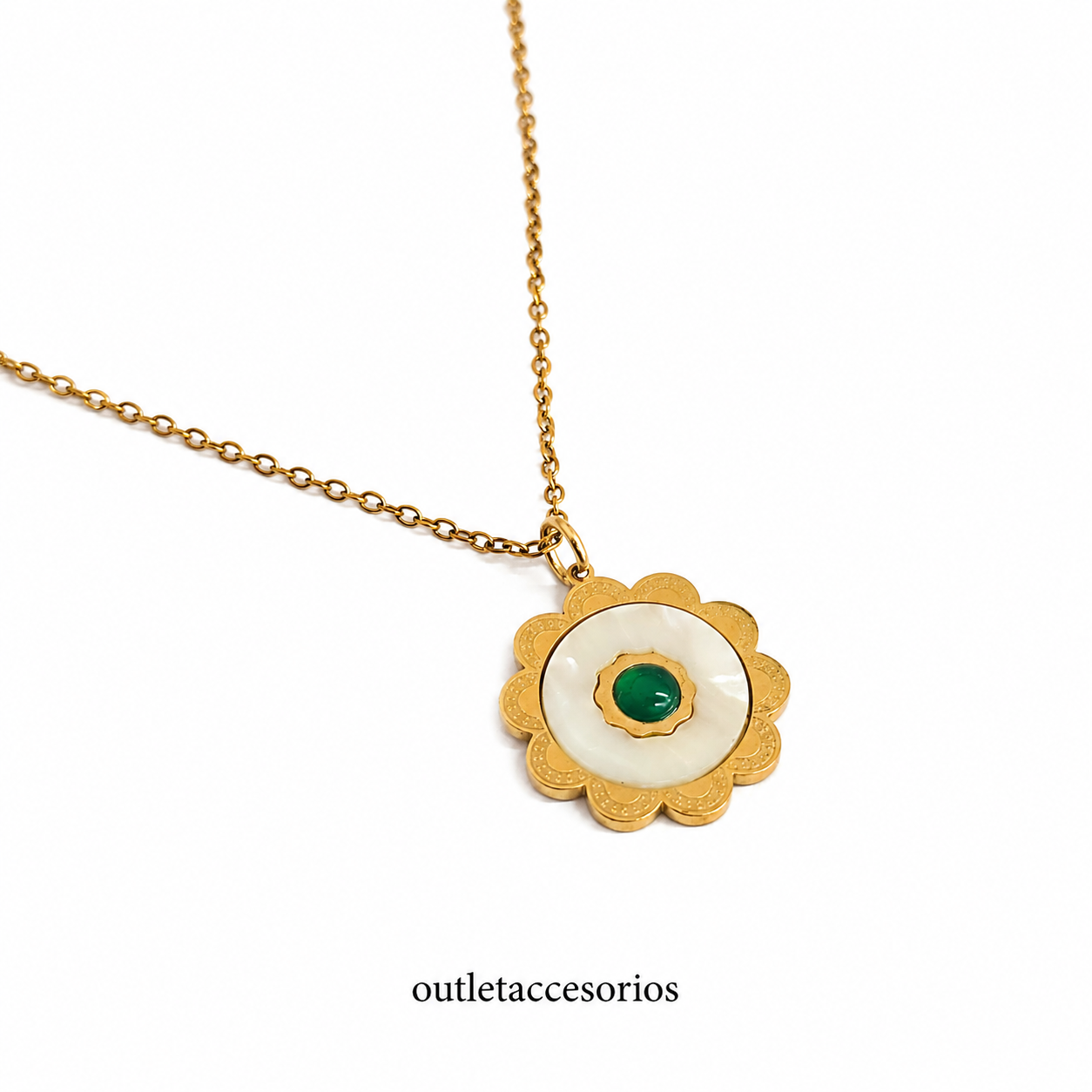 Collar flor