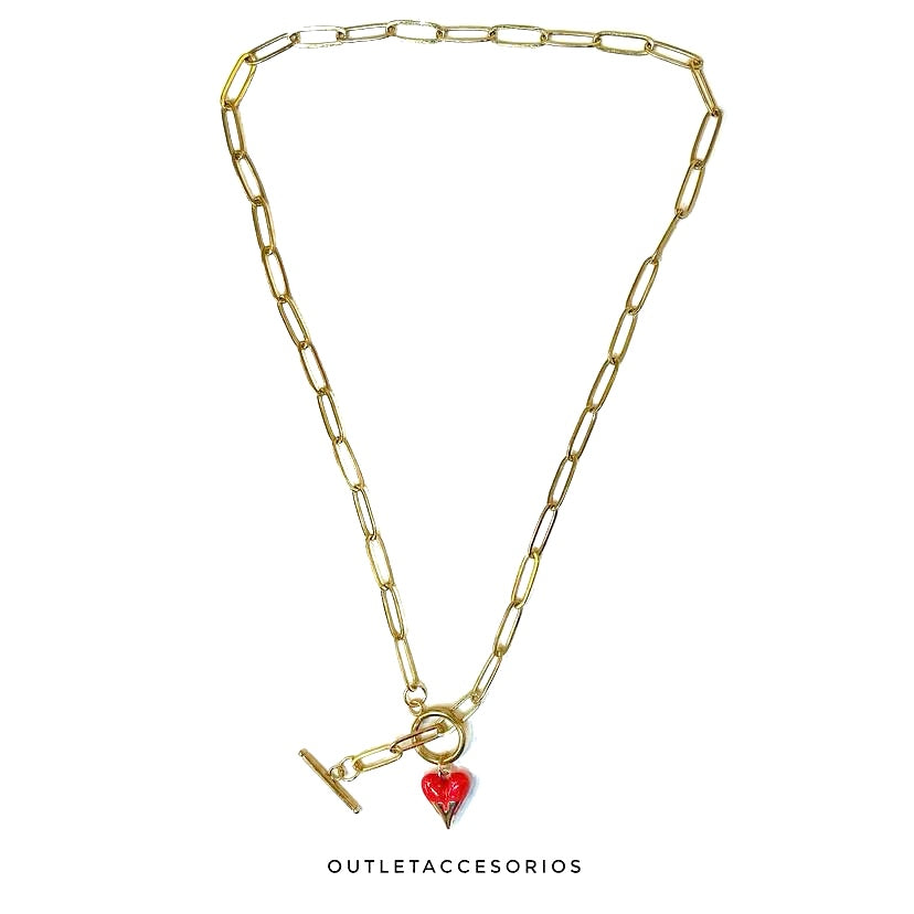 Collar corazon dulce