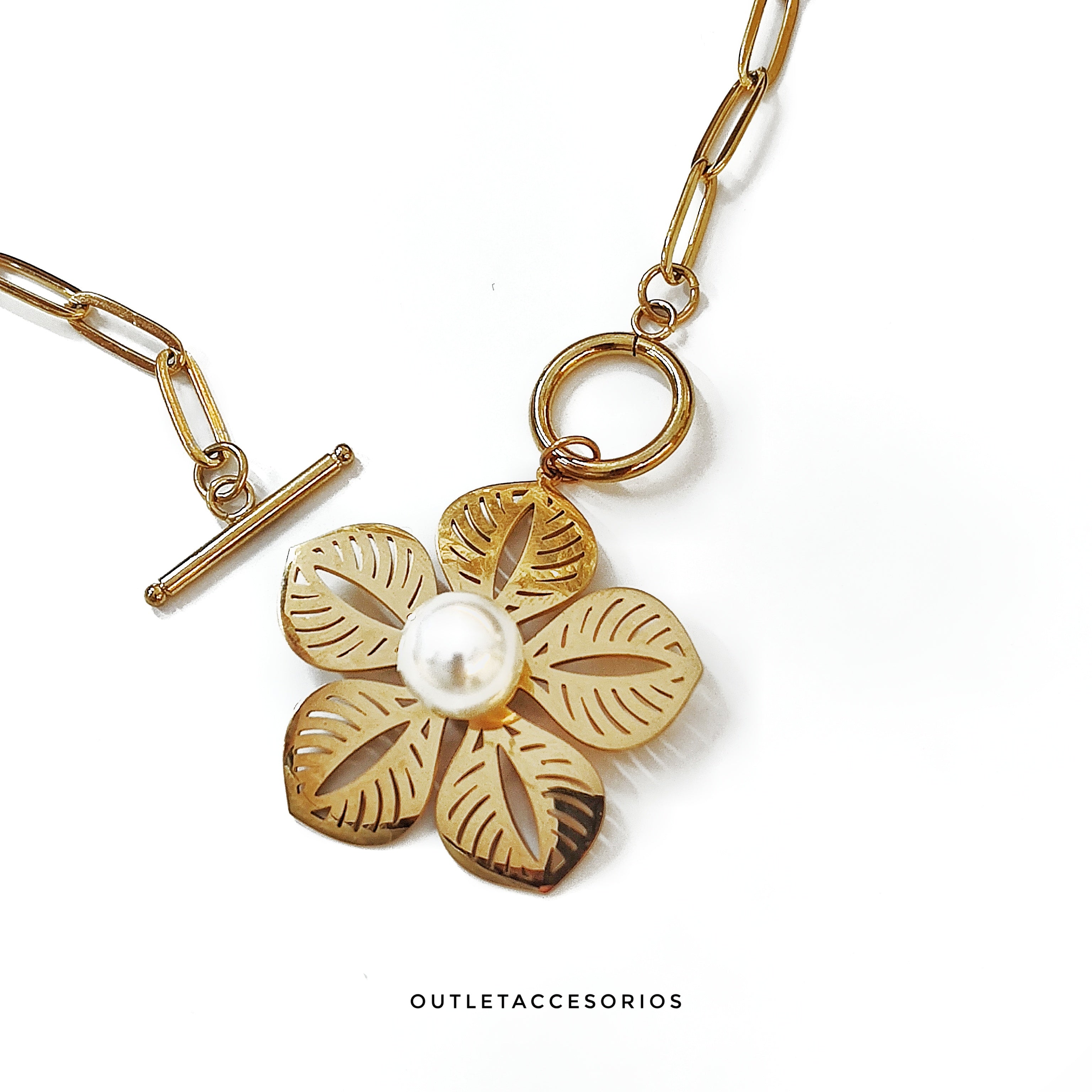 Collar flor