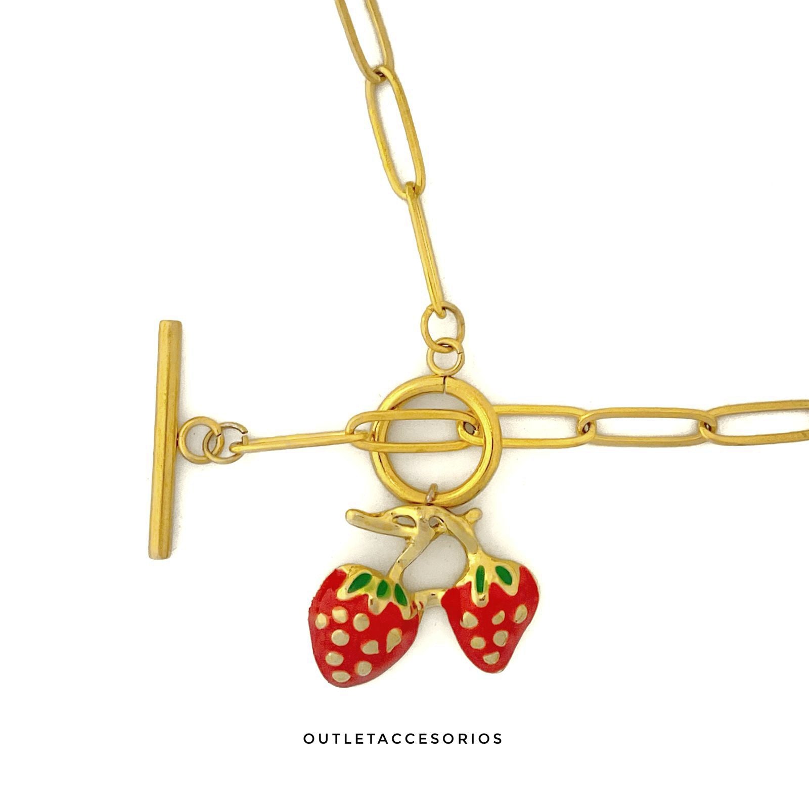 Collar frutilla