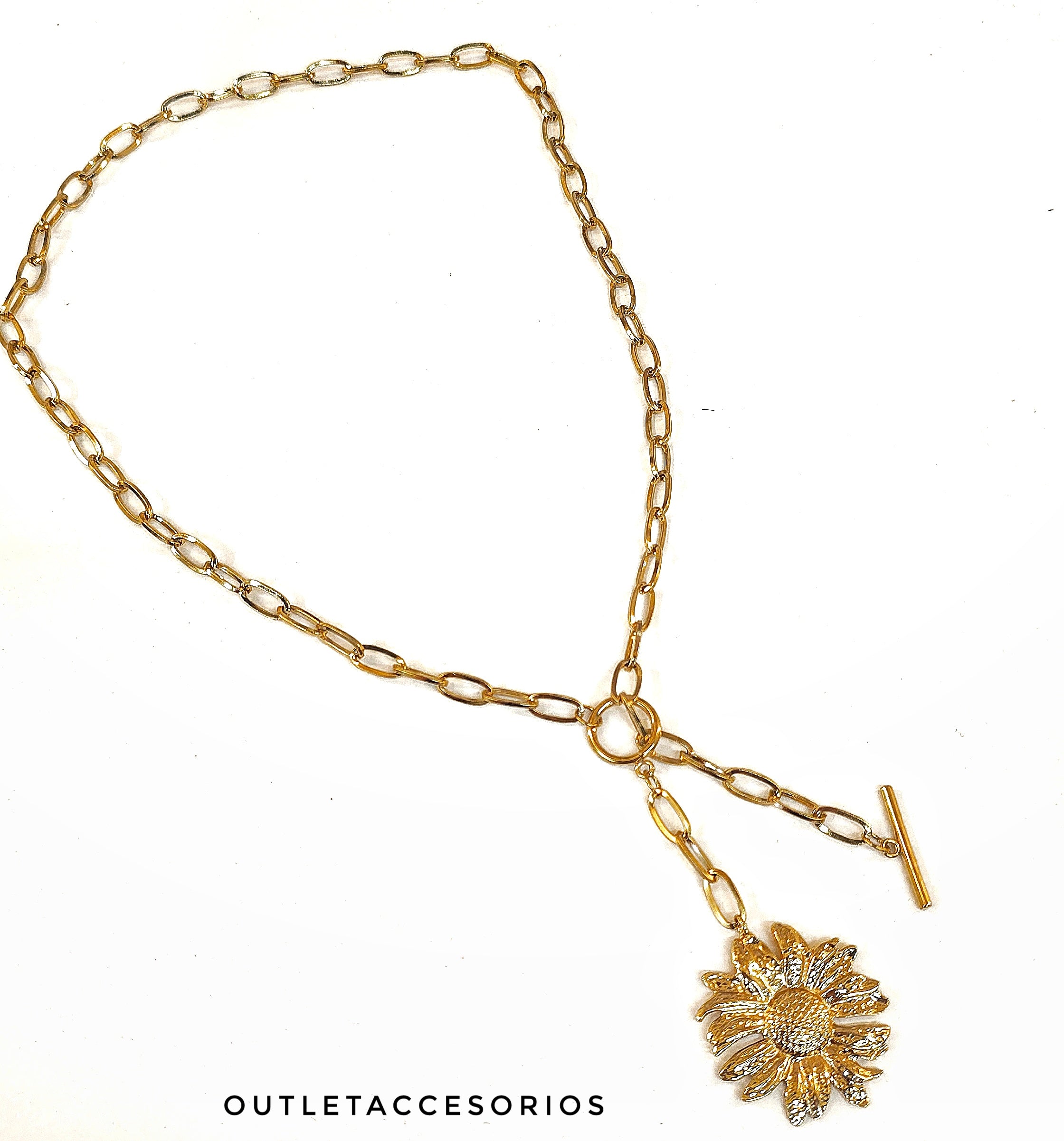 Collar girasol