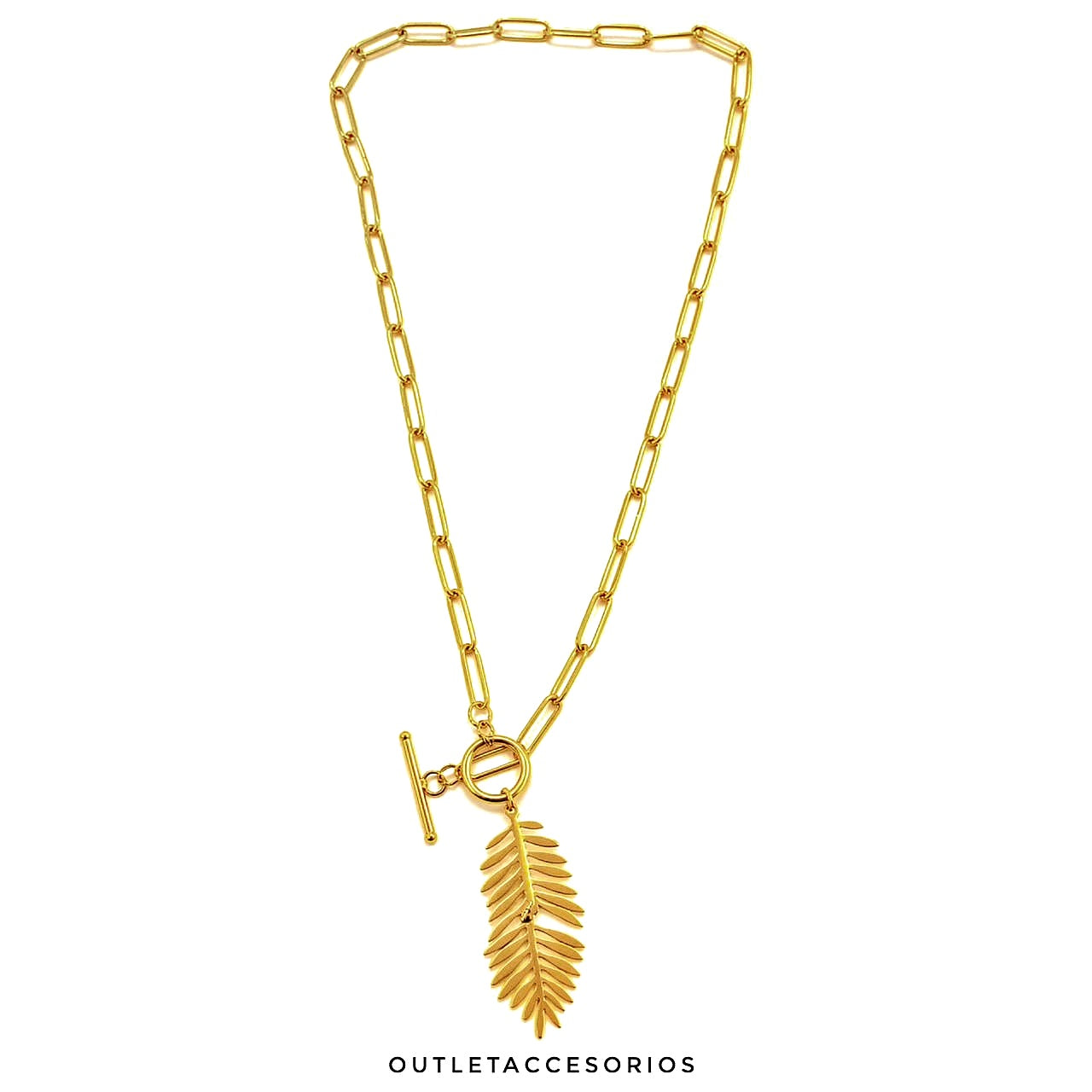 Collar hoja