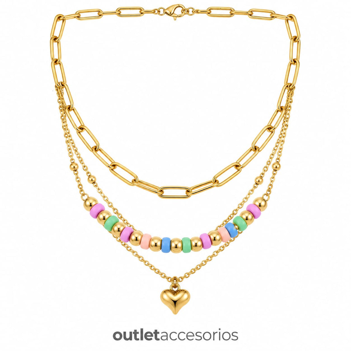 Collar caramelo