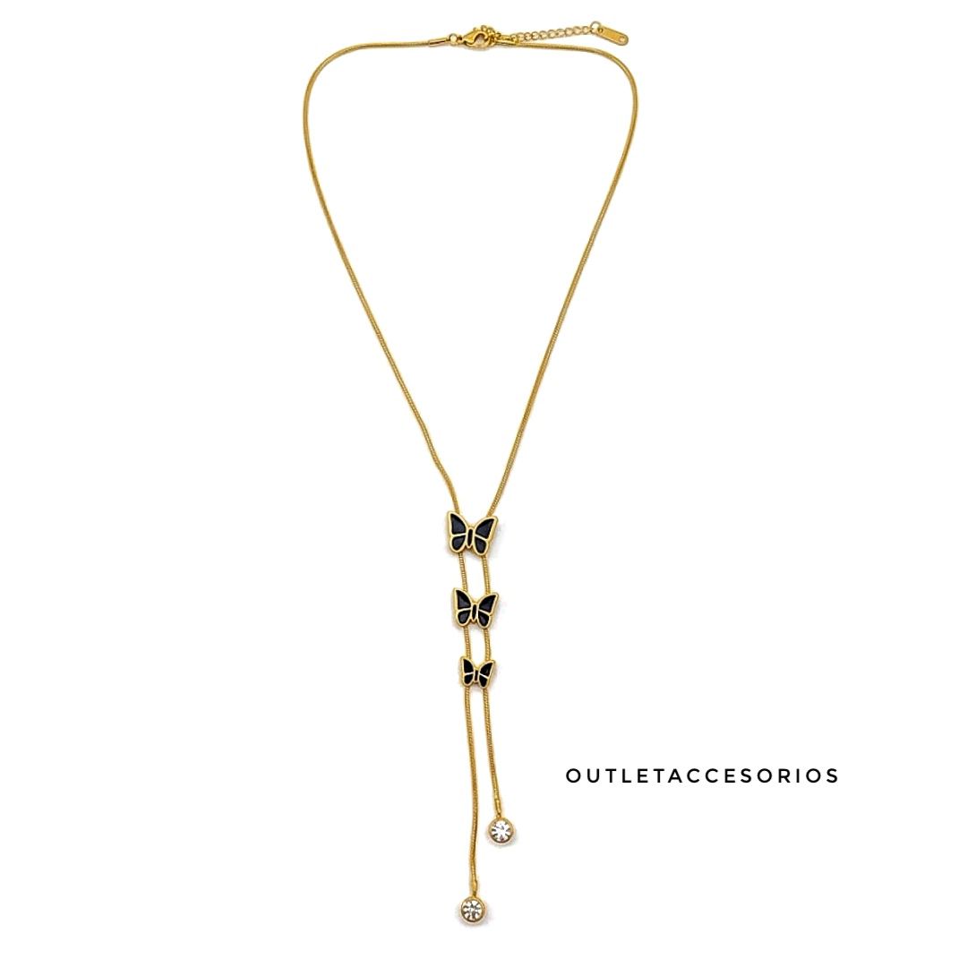 Collar mariposa