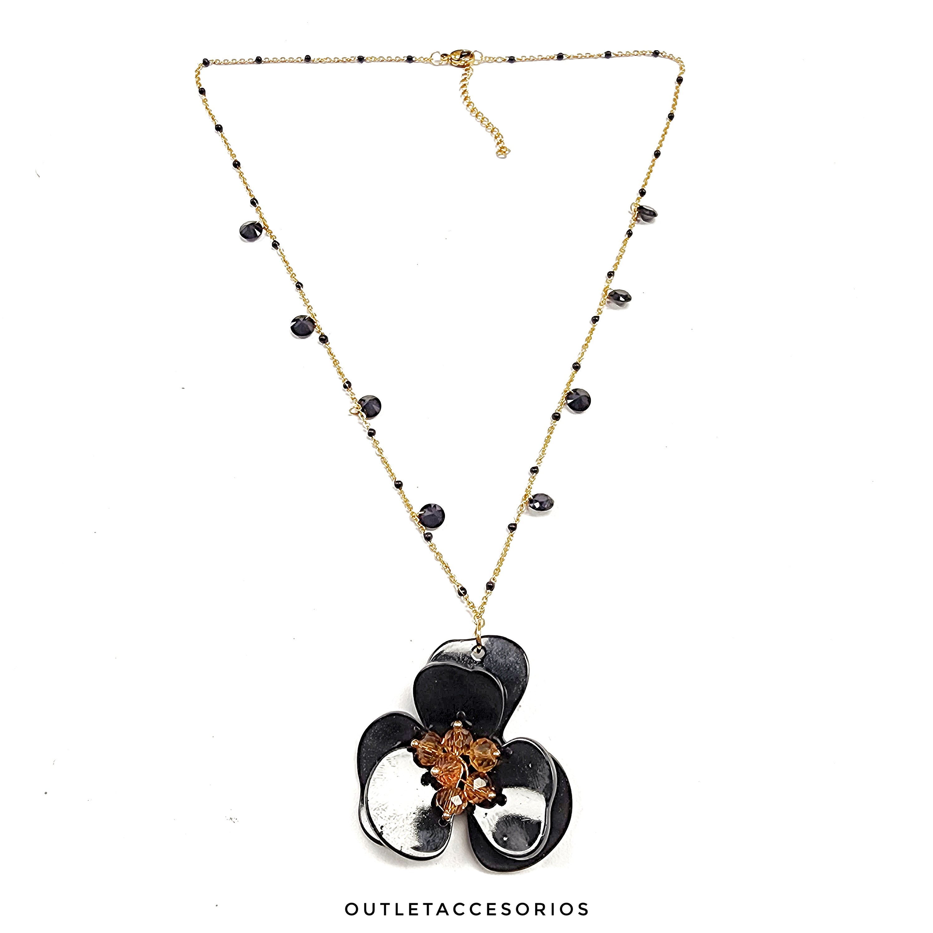 Collar flor olivia