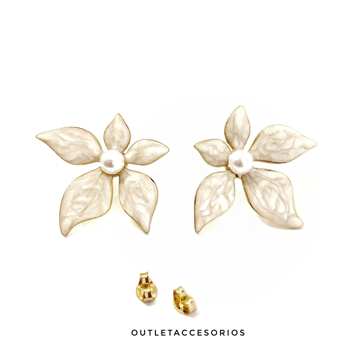 Aros flor dalila