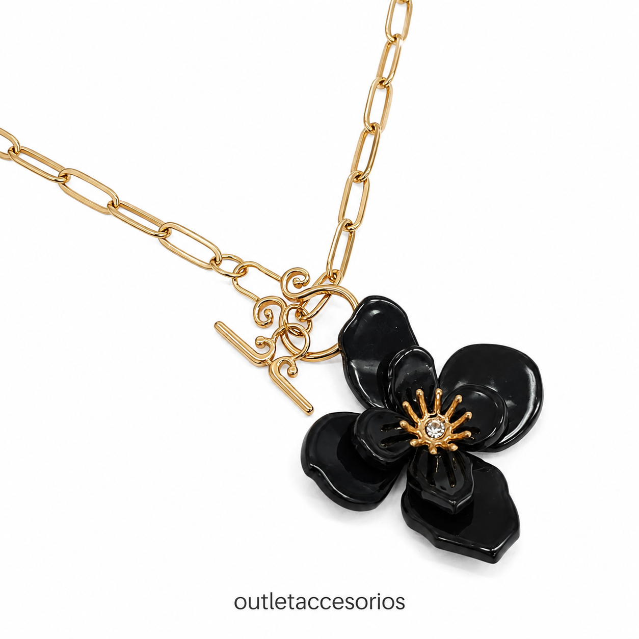 Collar flor