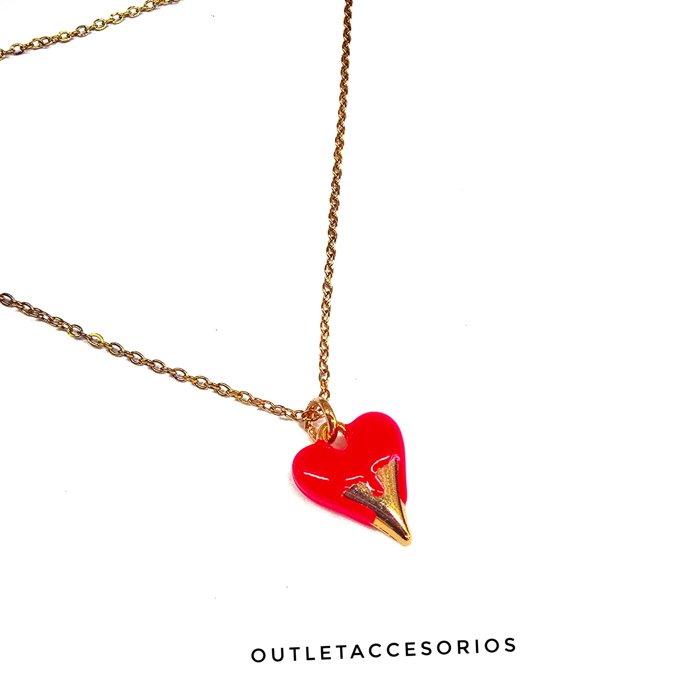 Collar corazon amado