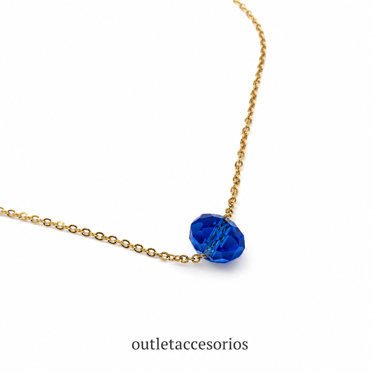 Collar luz azul