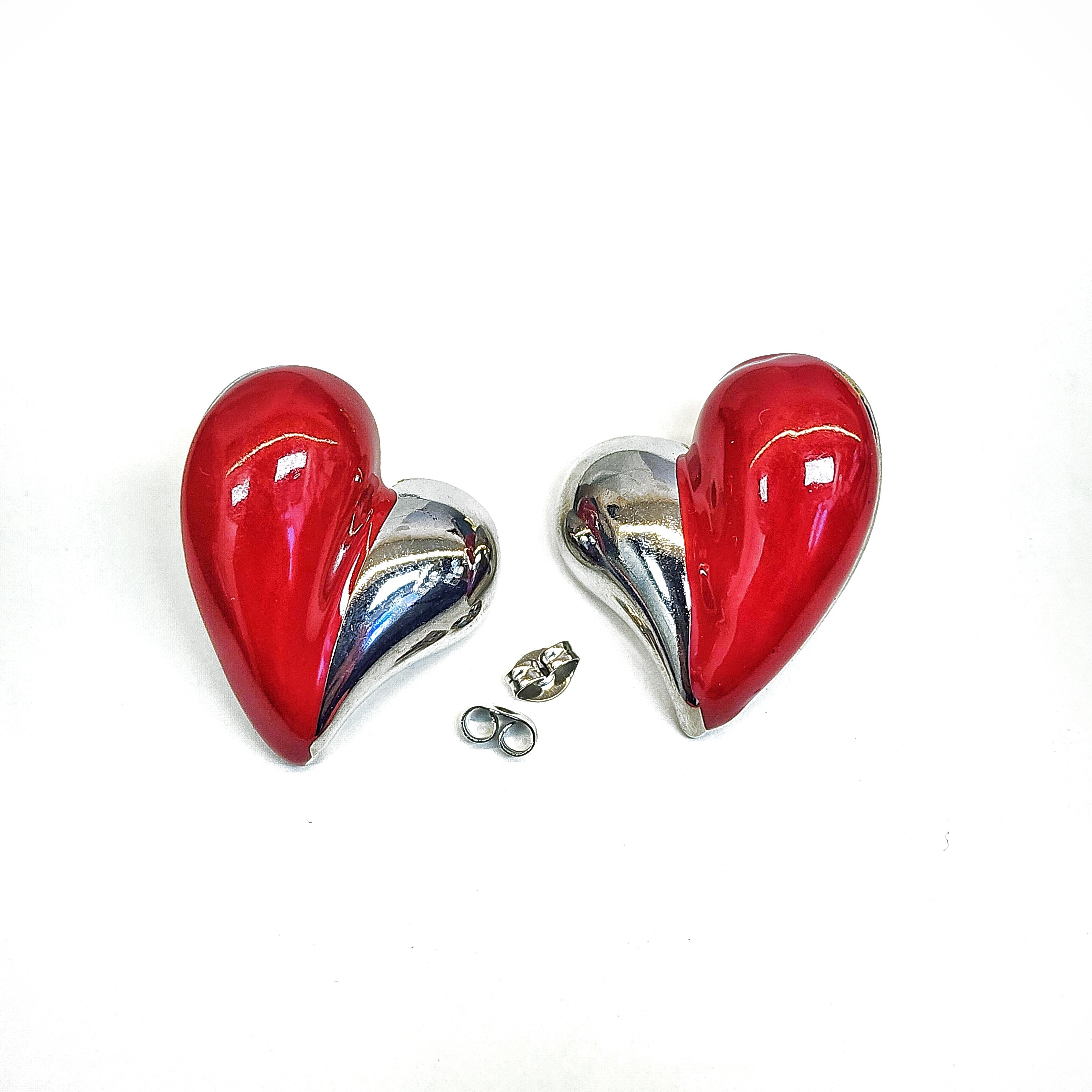 Aros Corazon caramelo 🍬
