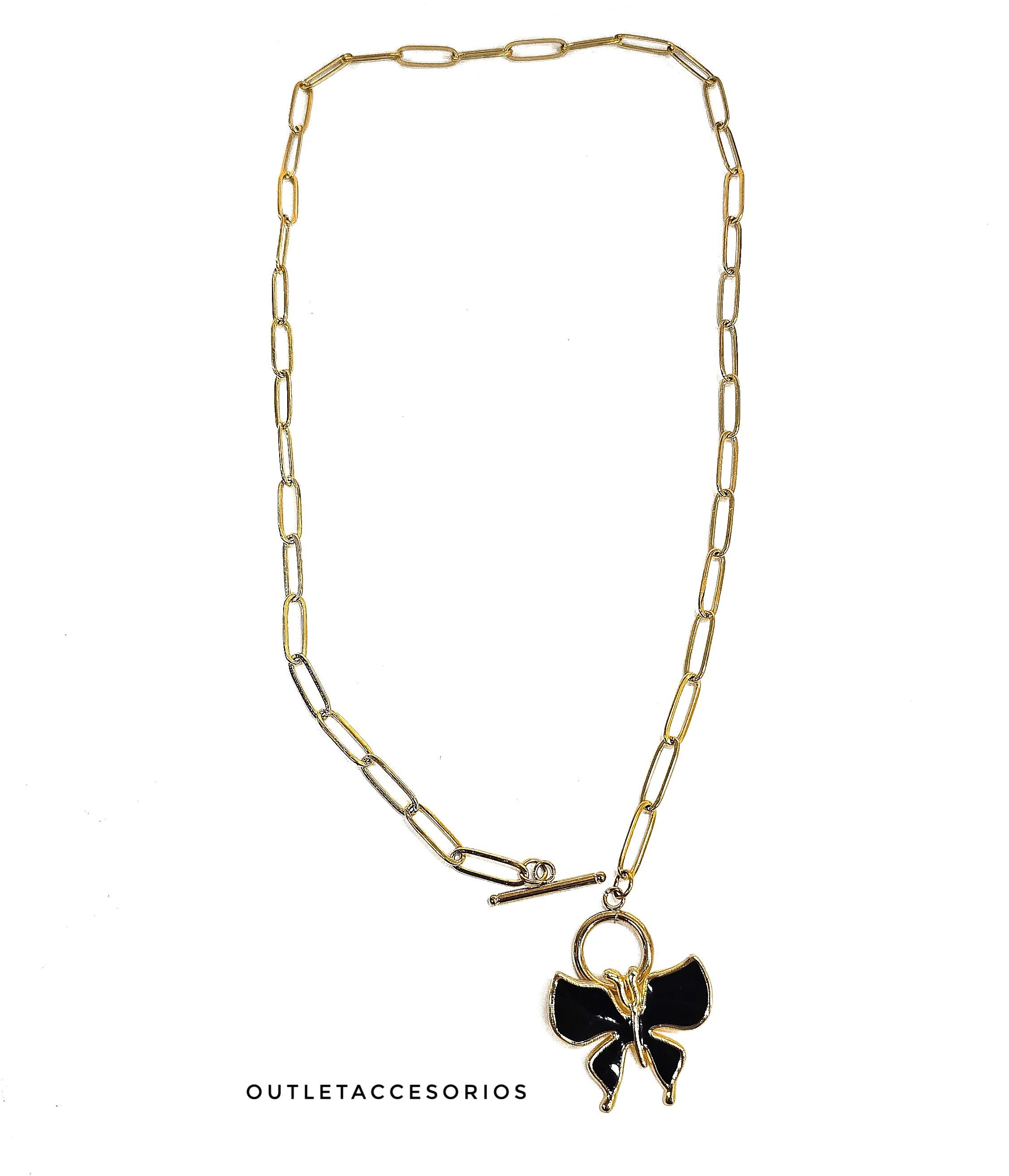 Collar mariposa