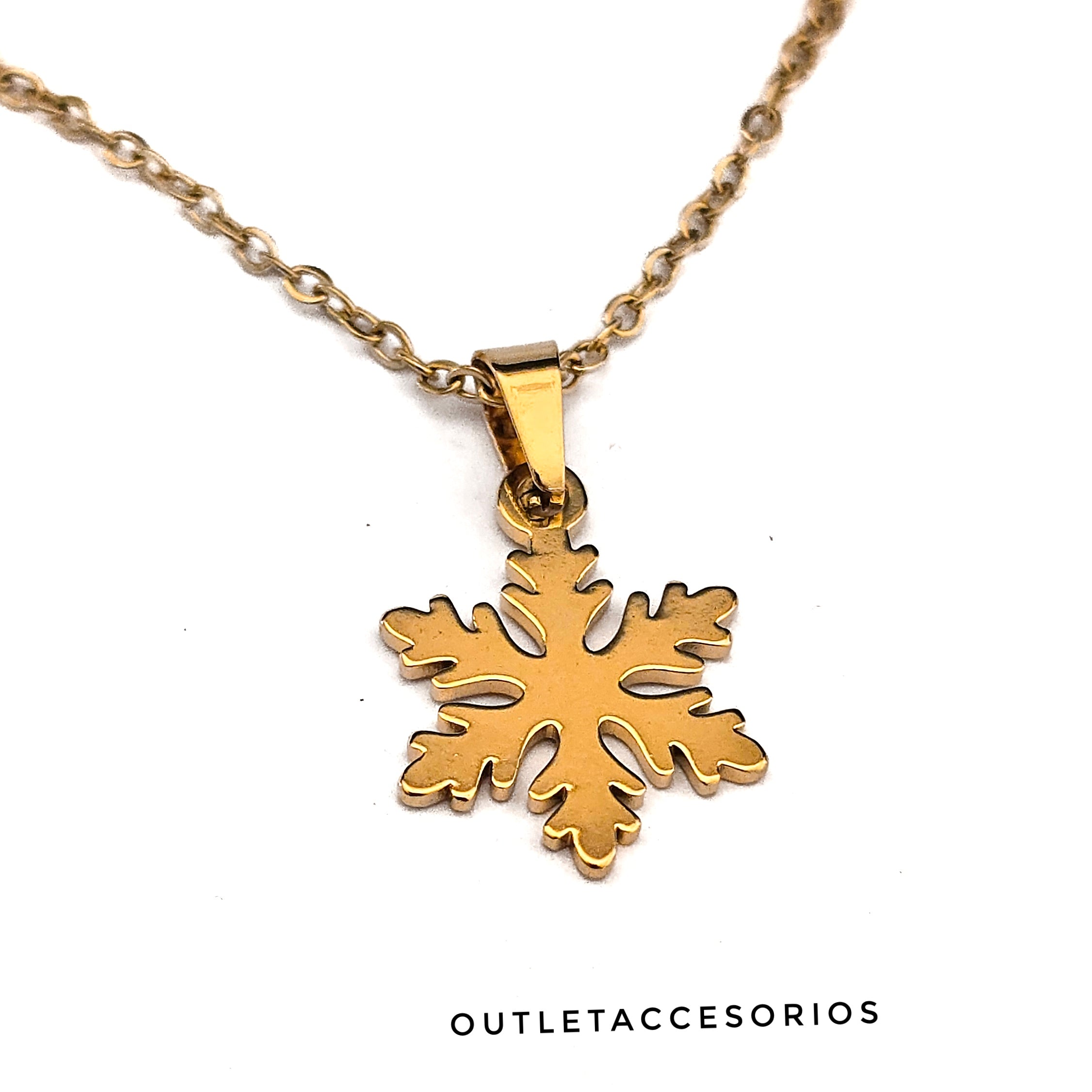 Collar copo nieve