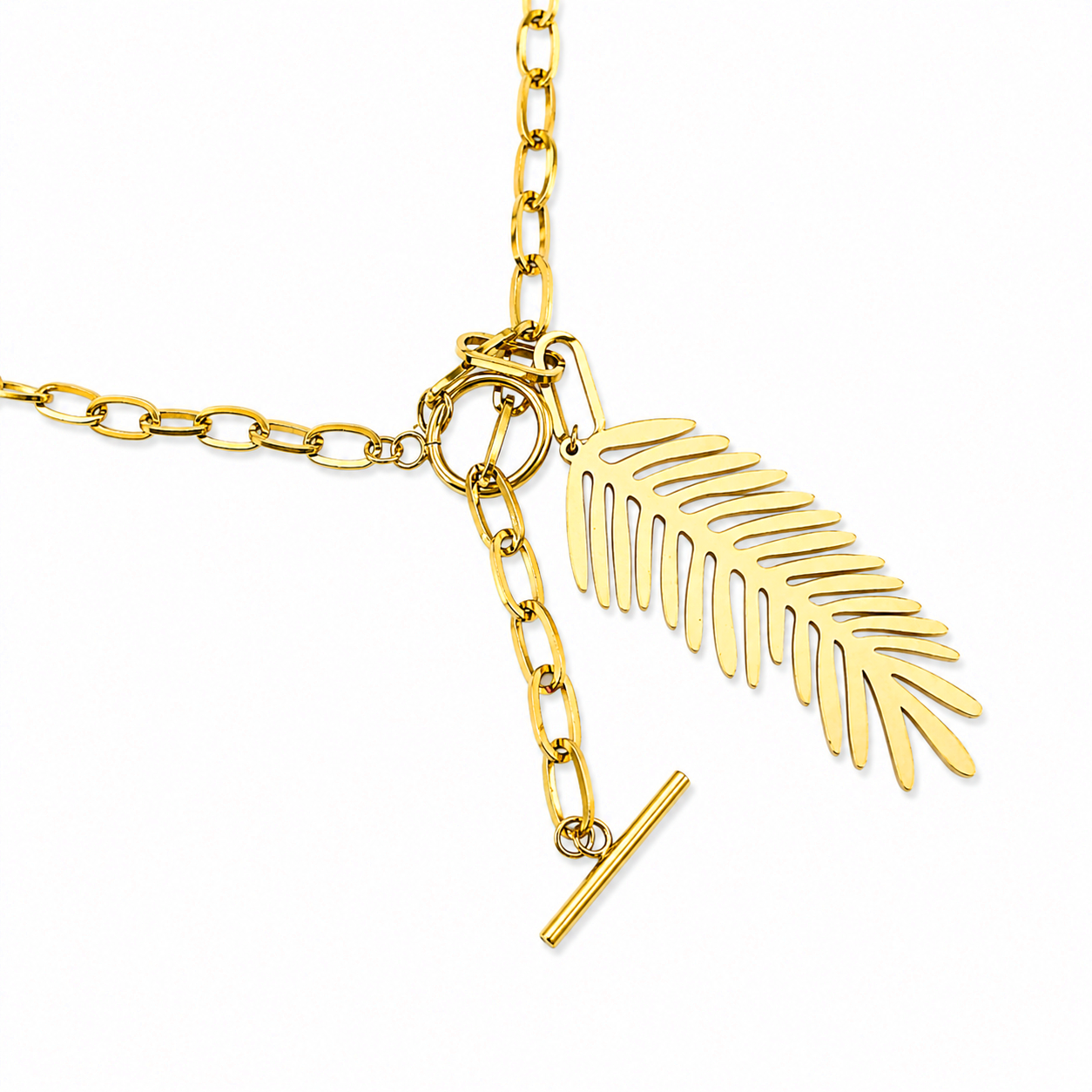 Collar hoja
