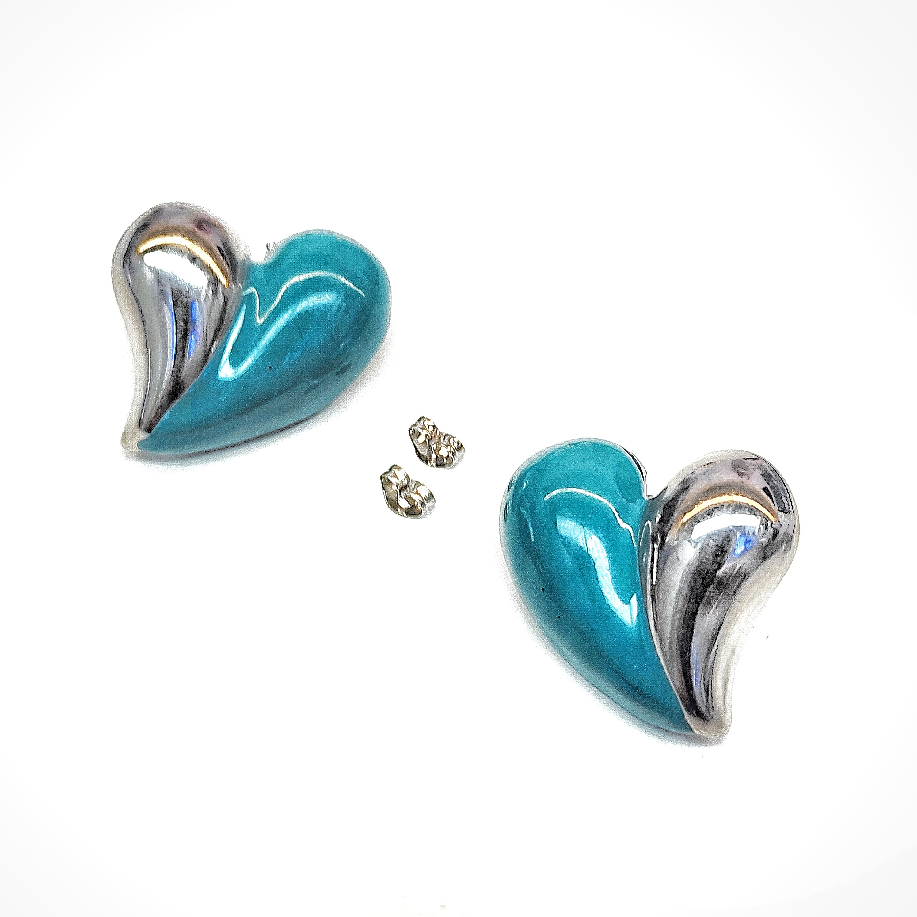 Aros Corazon caramelo 🍬