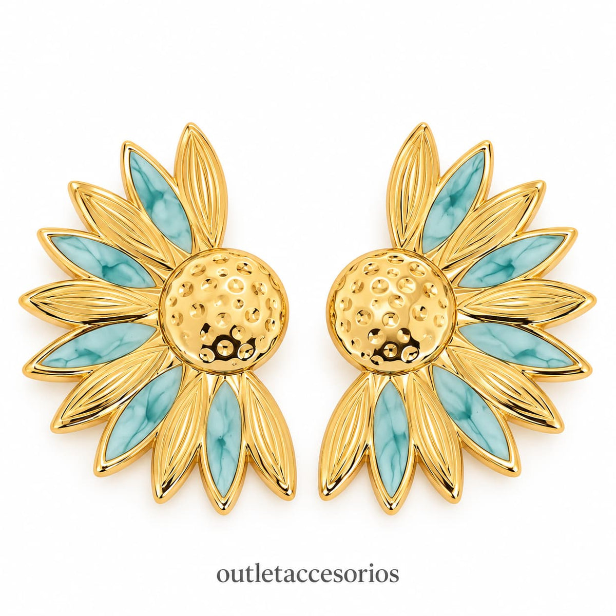 Aros semi girasol 🌻