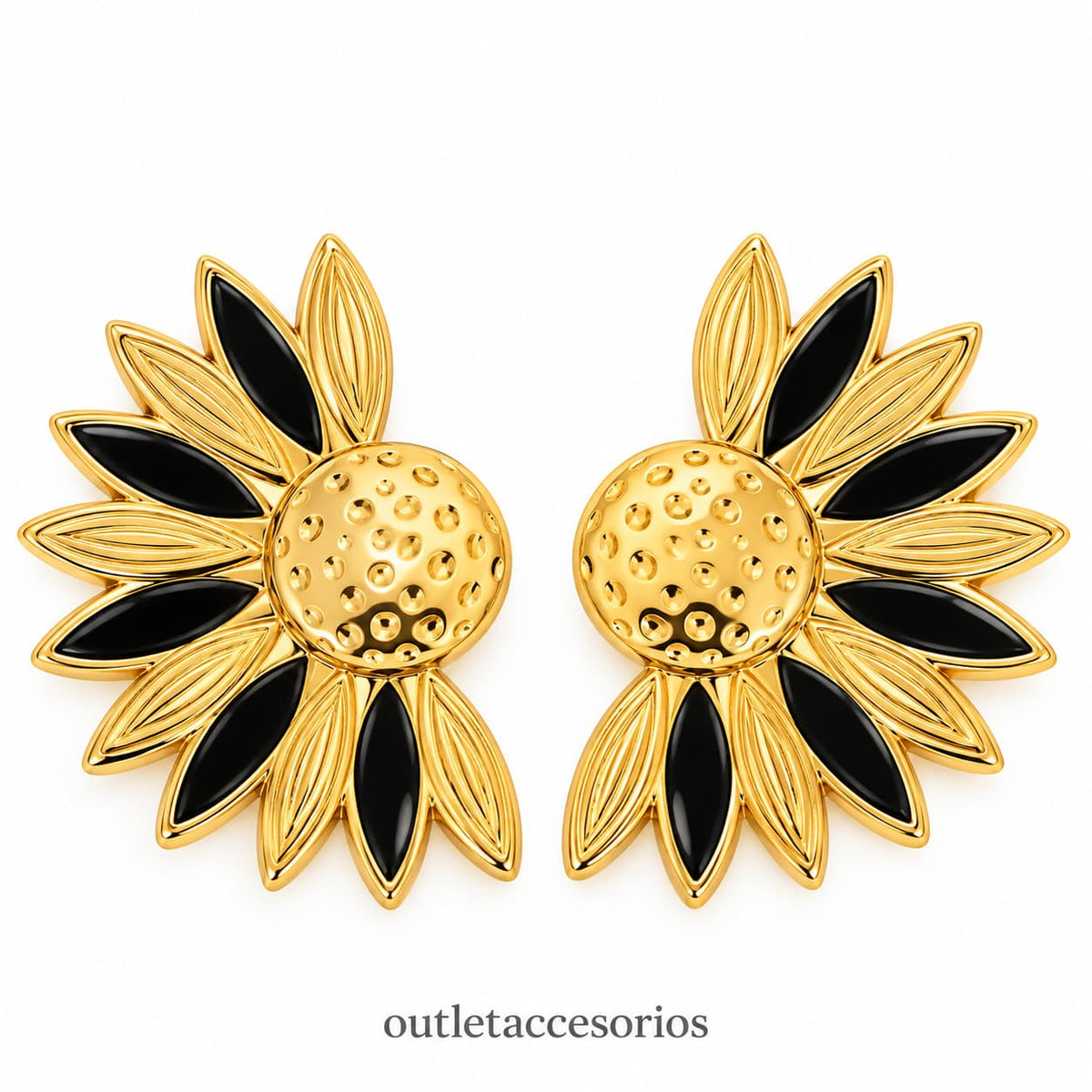 Aros semi girasol 🌻