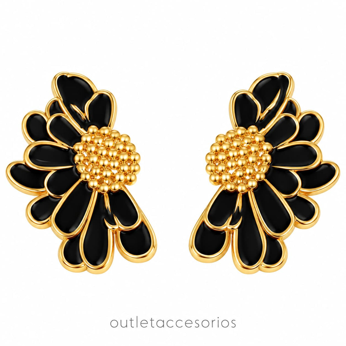Aros semi flor
