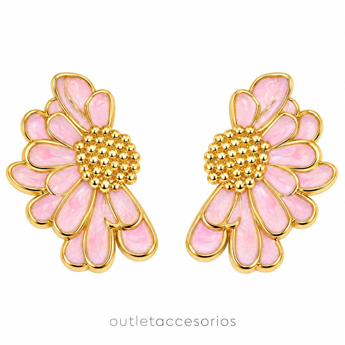 Aros semi flor