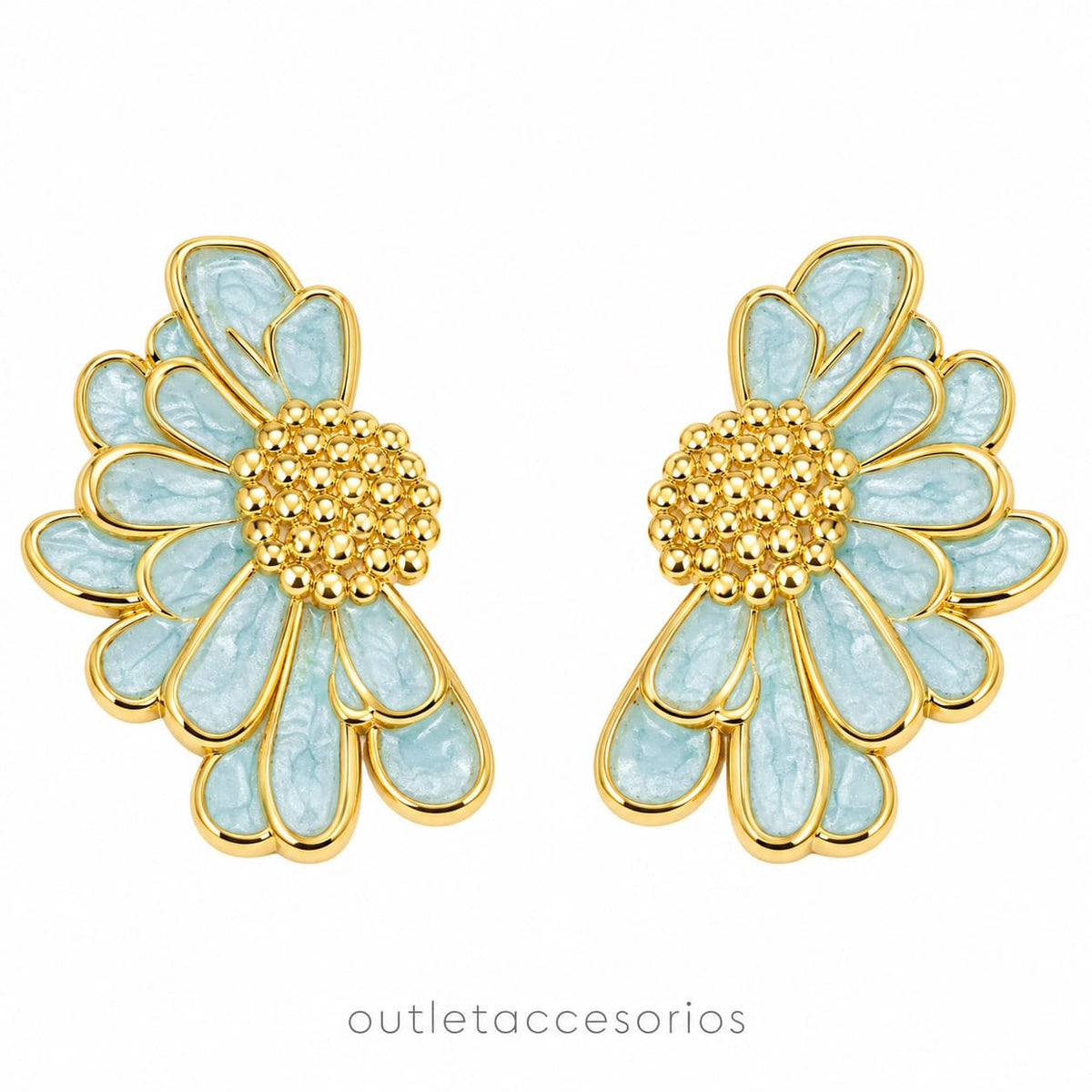 Aros semi flor