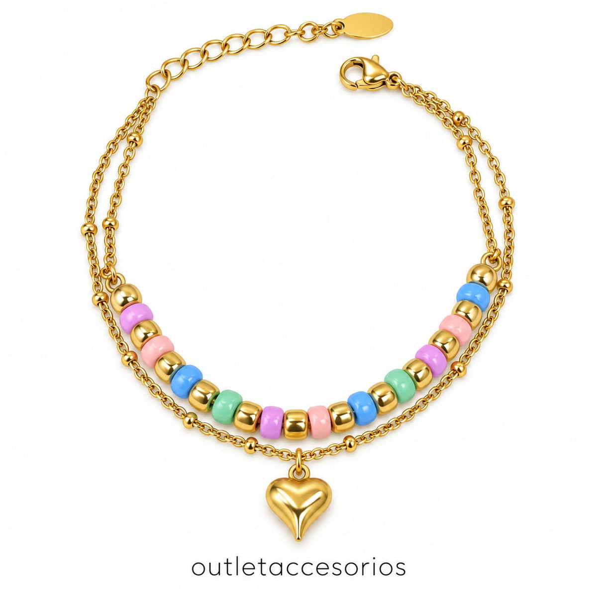 Pulsera caramelo