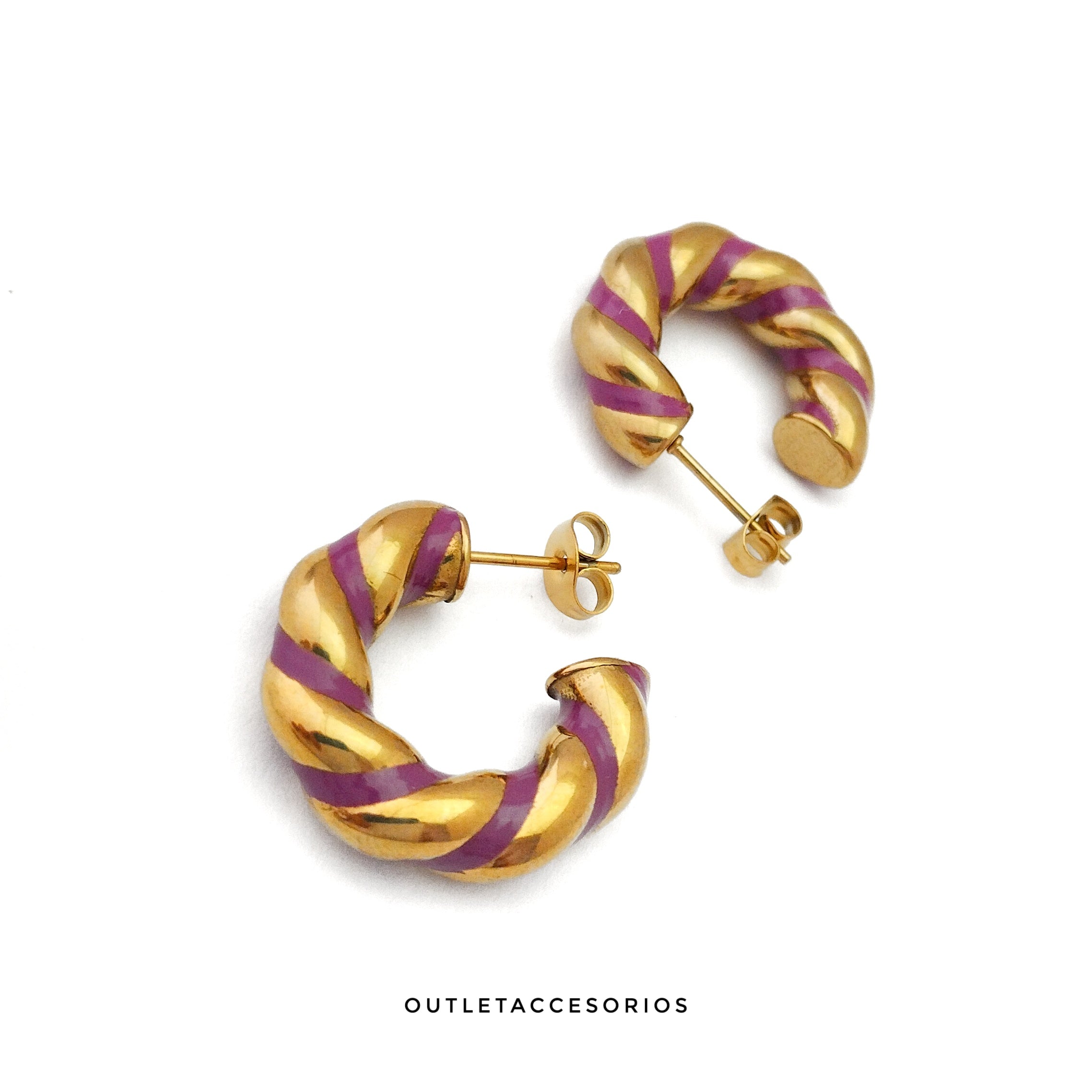 Argolla wonka gold pink