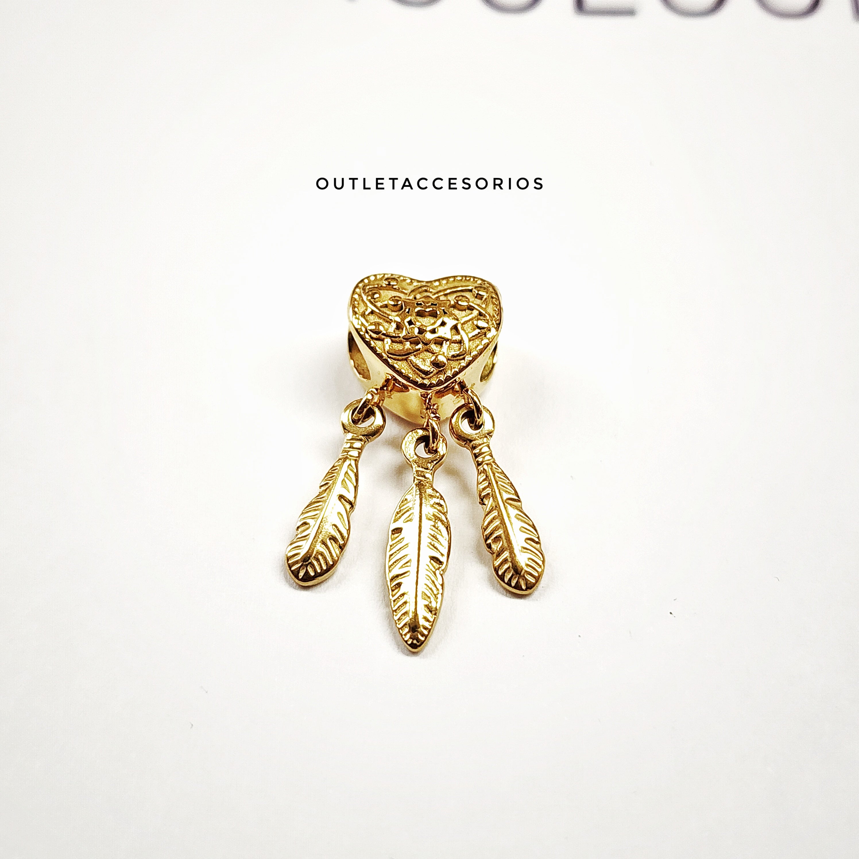 Charms Atrapa Sueños Dorado