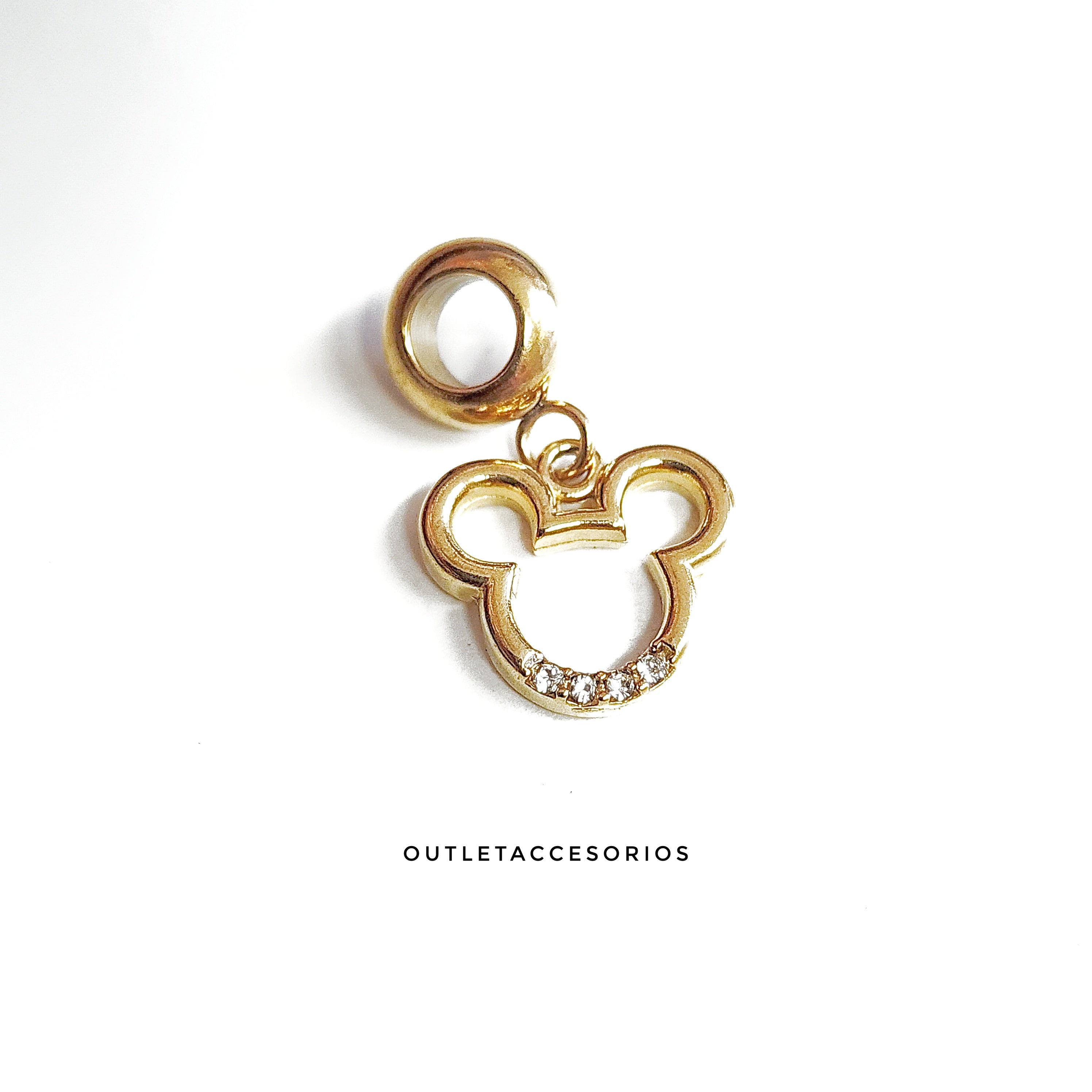 charms mickey Dorado