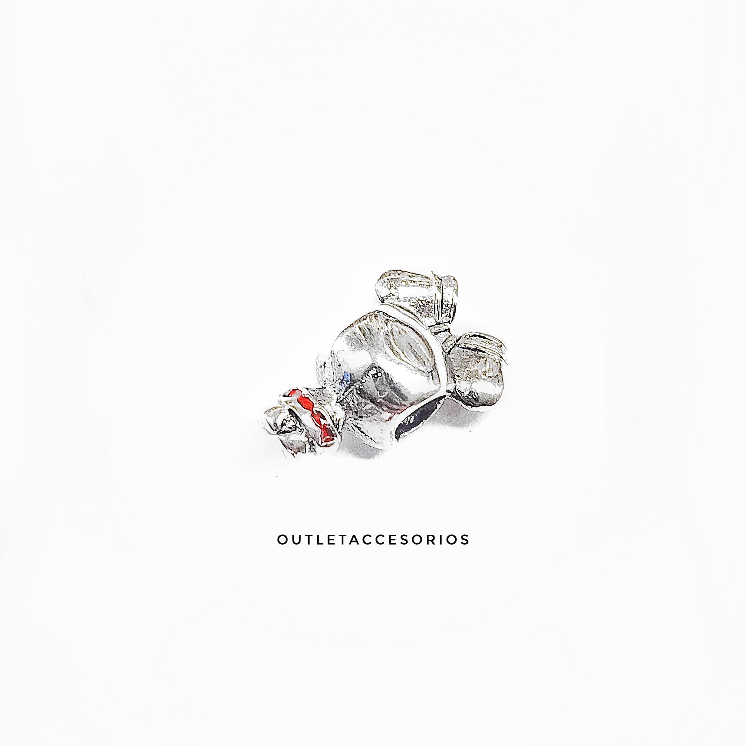 Charms Minnie Plateado