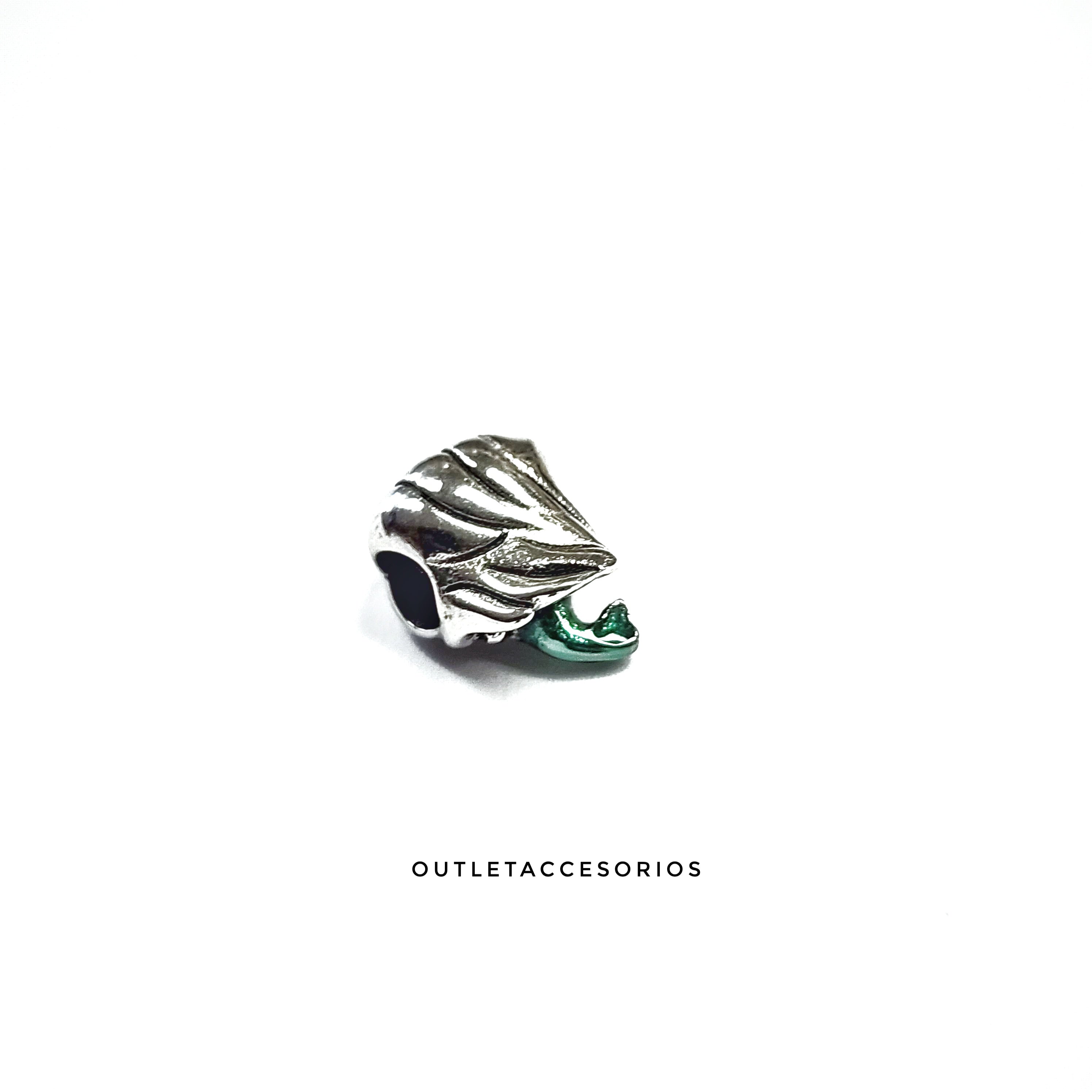 Charms Sirenita Plateado