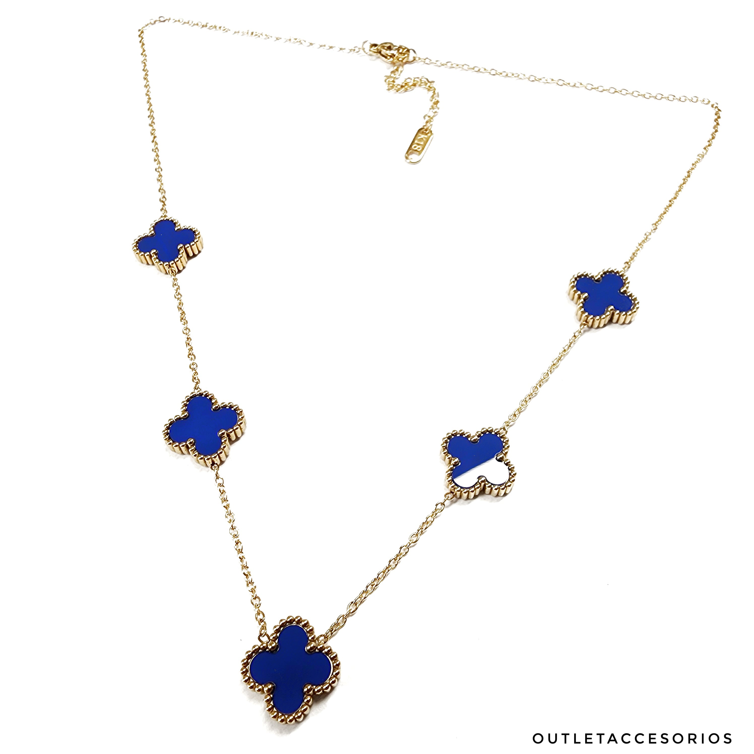 Collar Alhambra azul