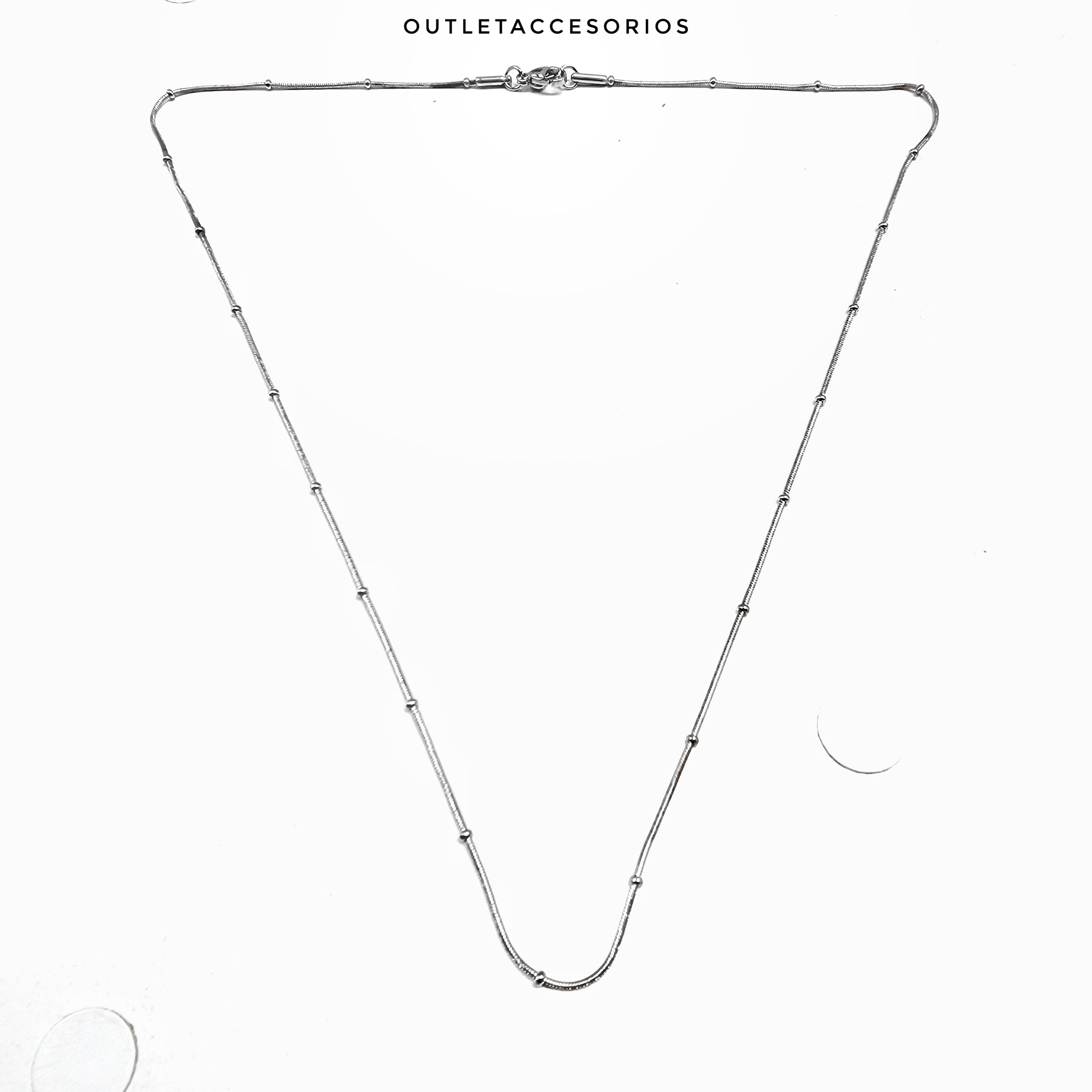 Collar Aura Plateado